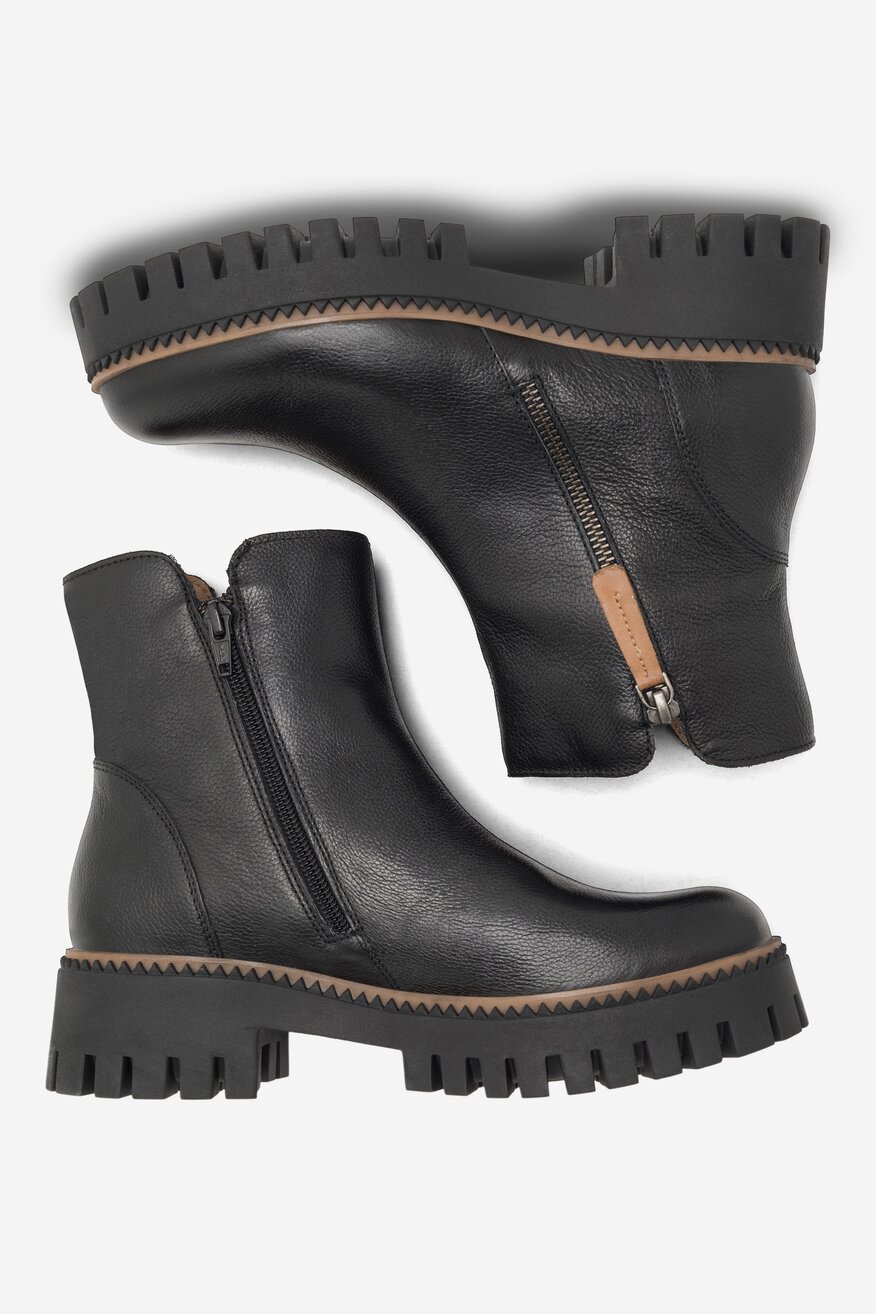 
                Lasocki - Botki skórzane - 5905588095392