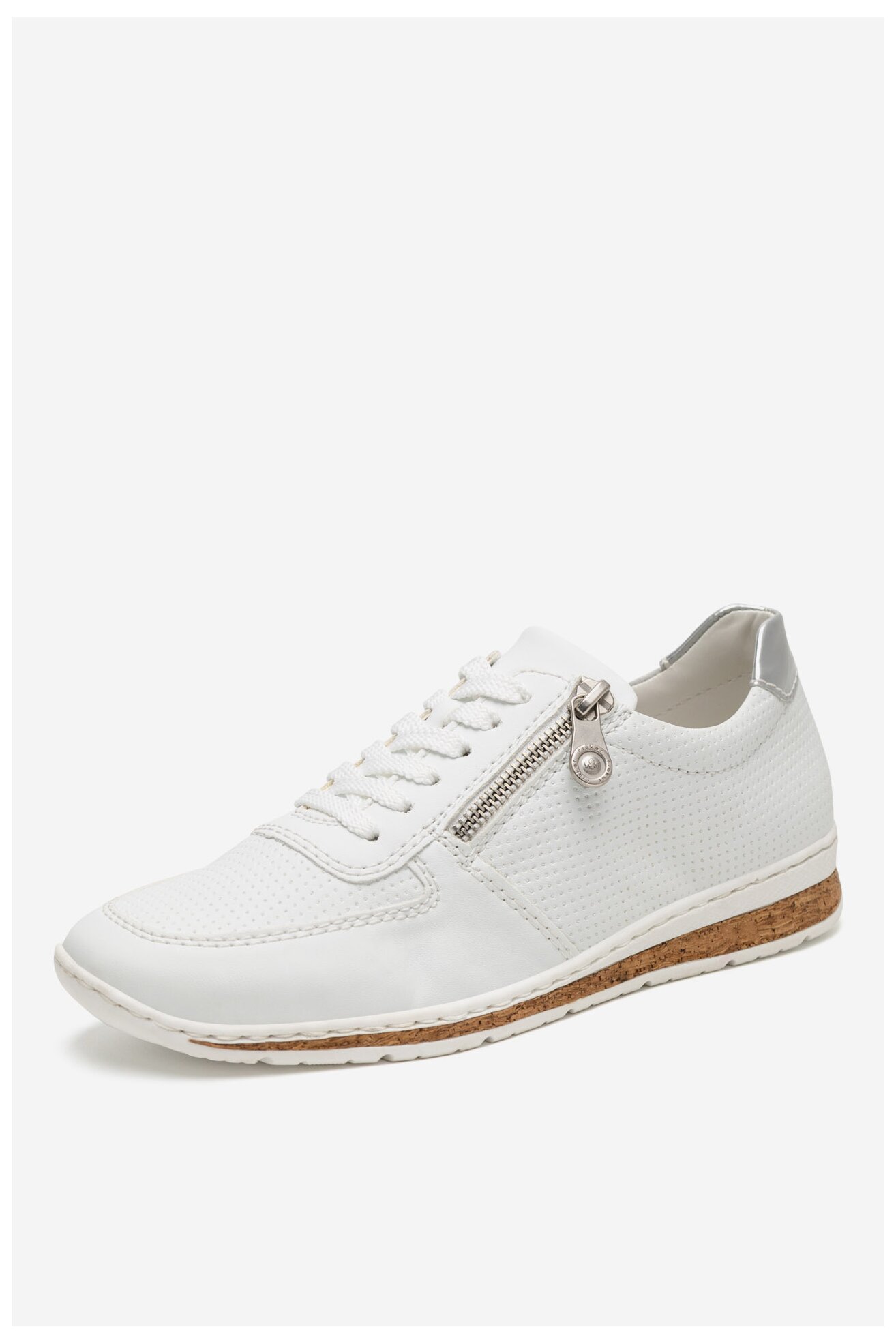 Sneakers Rieker N5127-80 Biały