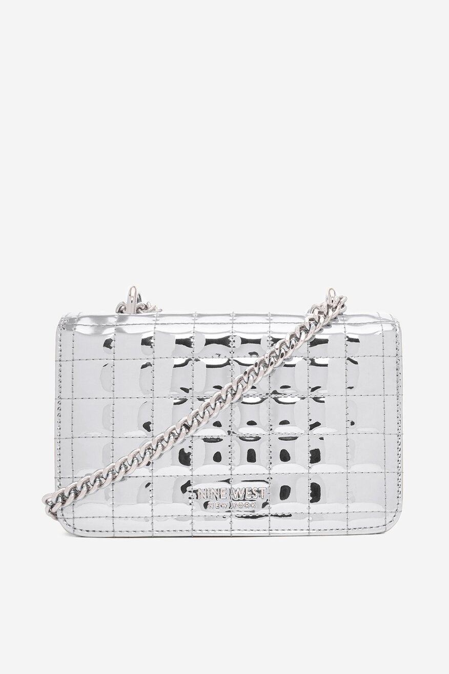 Geantă de mână NINE WEST ARGINTIU - 5906751261446