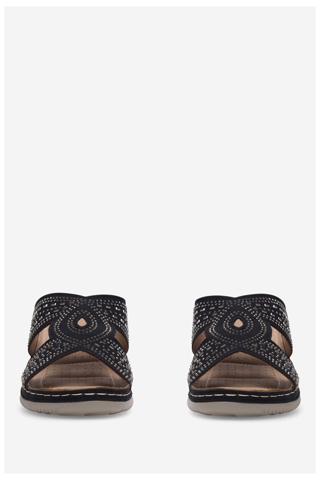 Шльопанець Clara Barson WYL05010-30 ЧОРНИЙ