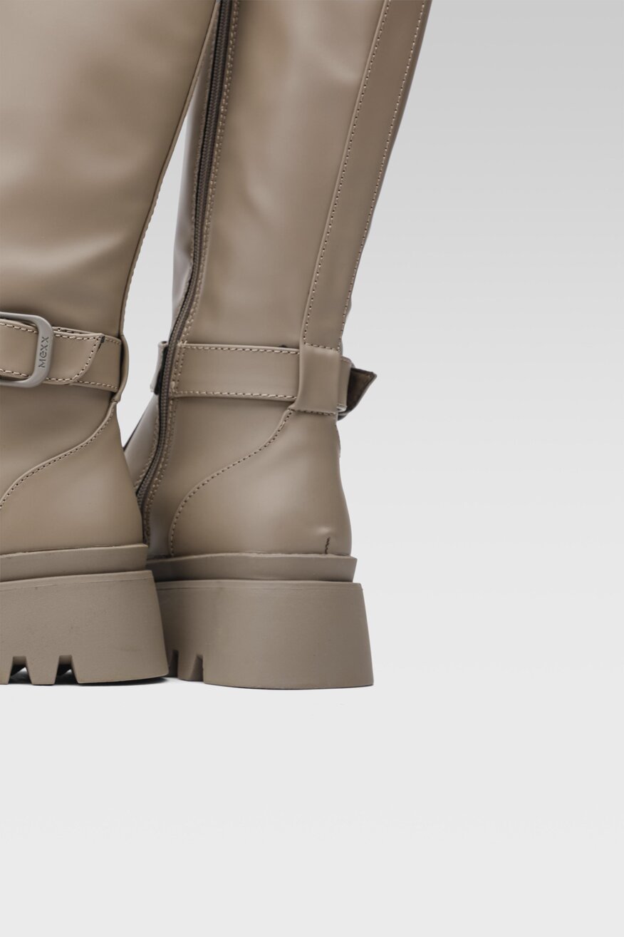 Mexx - Kozaki szare - 5904248892999