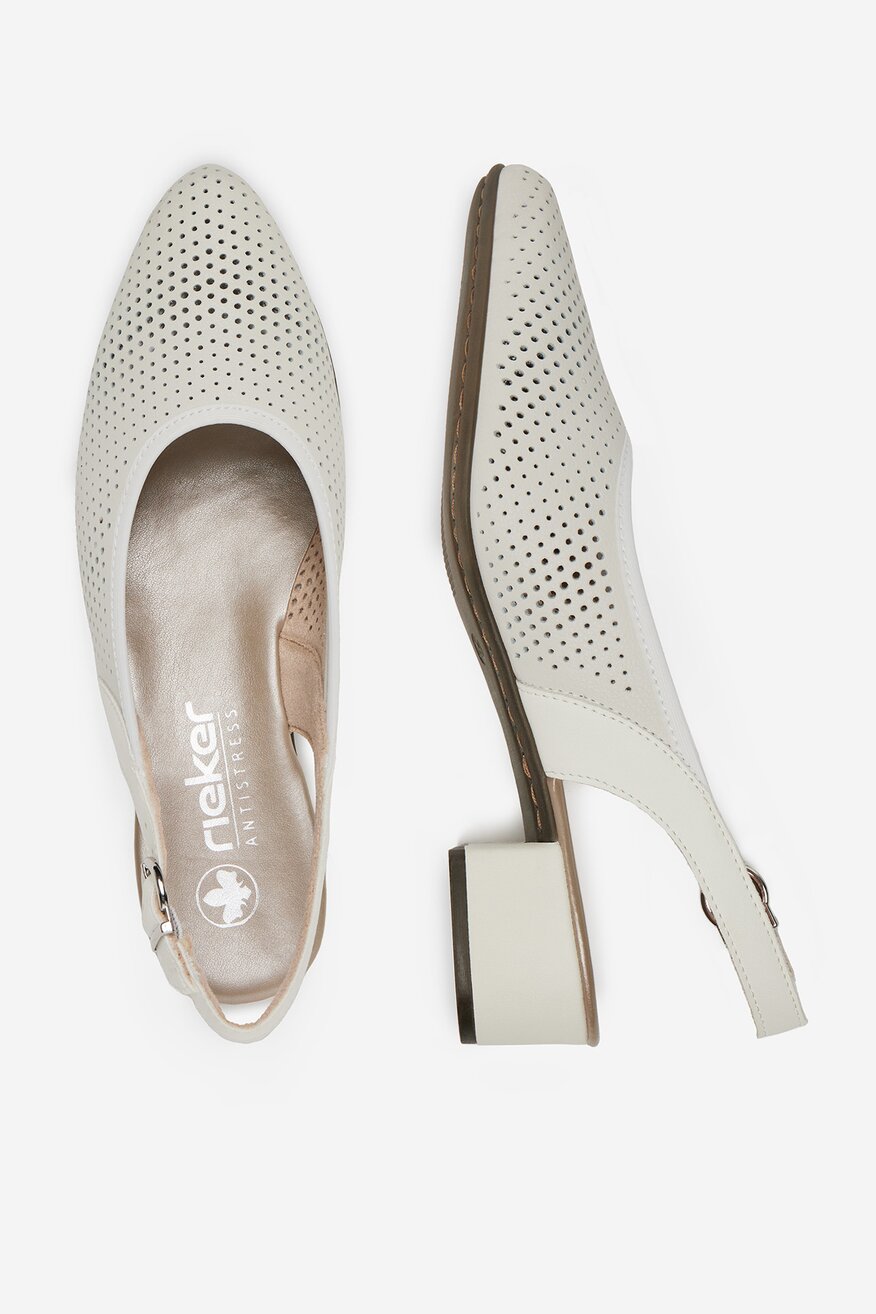 
                Елегантни обувки Rieker БЯЛ - 5906751832028