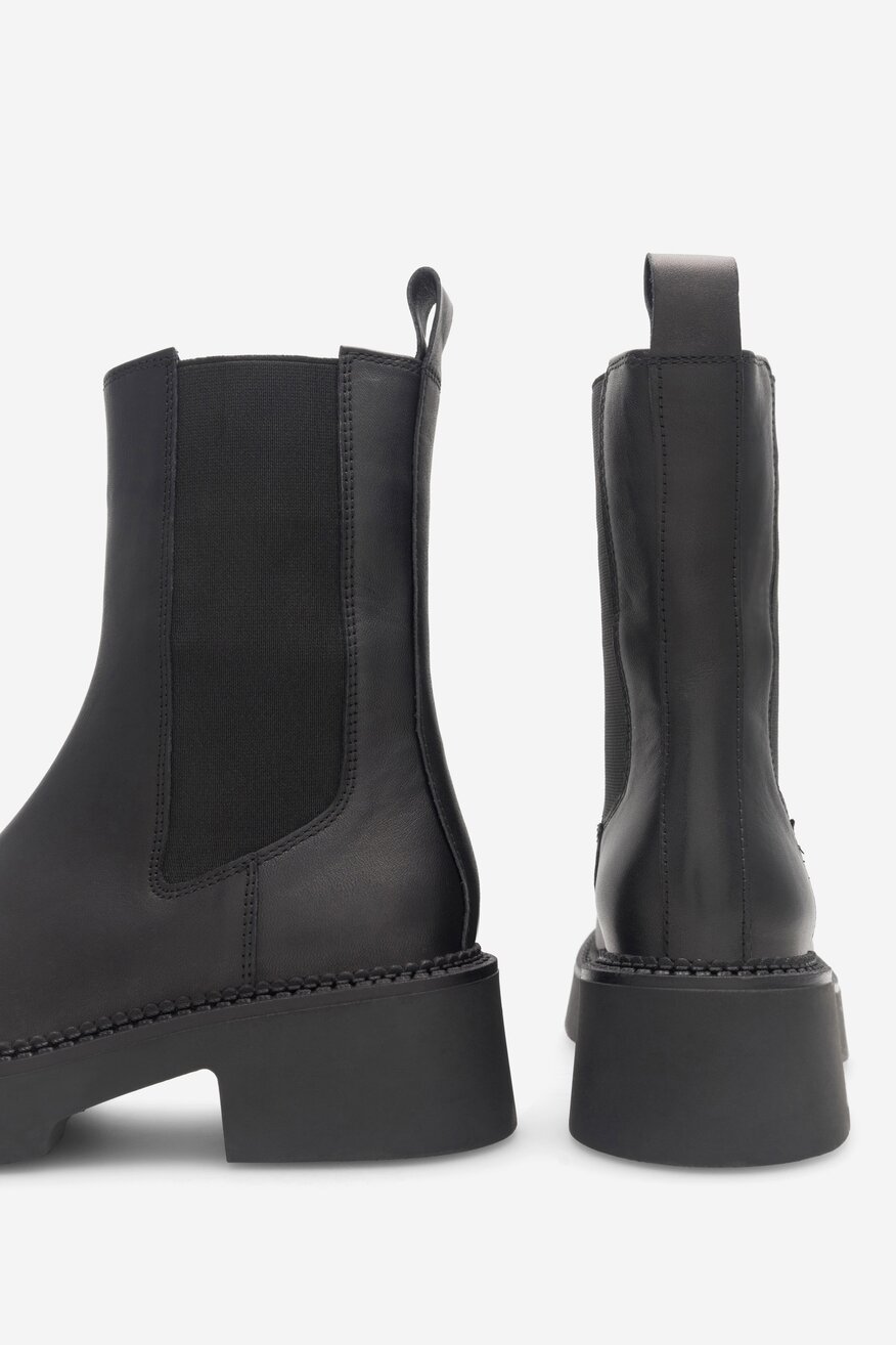 
                Gino Rossi - Skórzane botki - 5905588094081