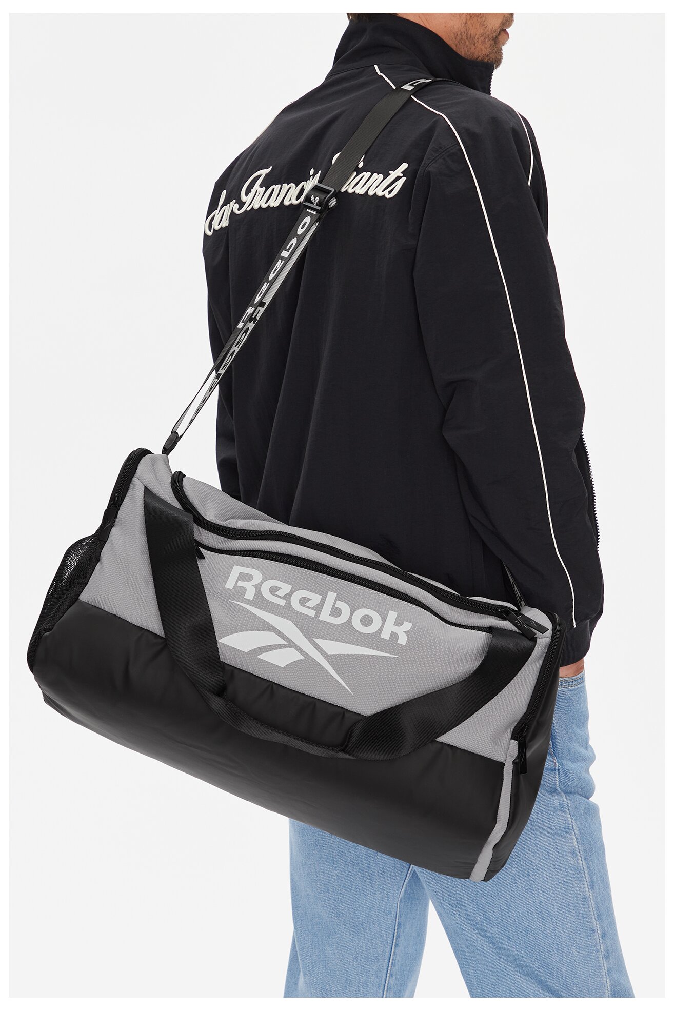 Utazó táska Reebok RBK-034-CCC-05 VILÁGOSSZÜRKE