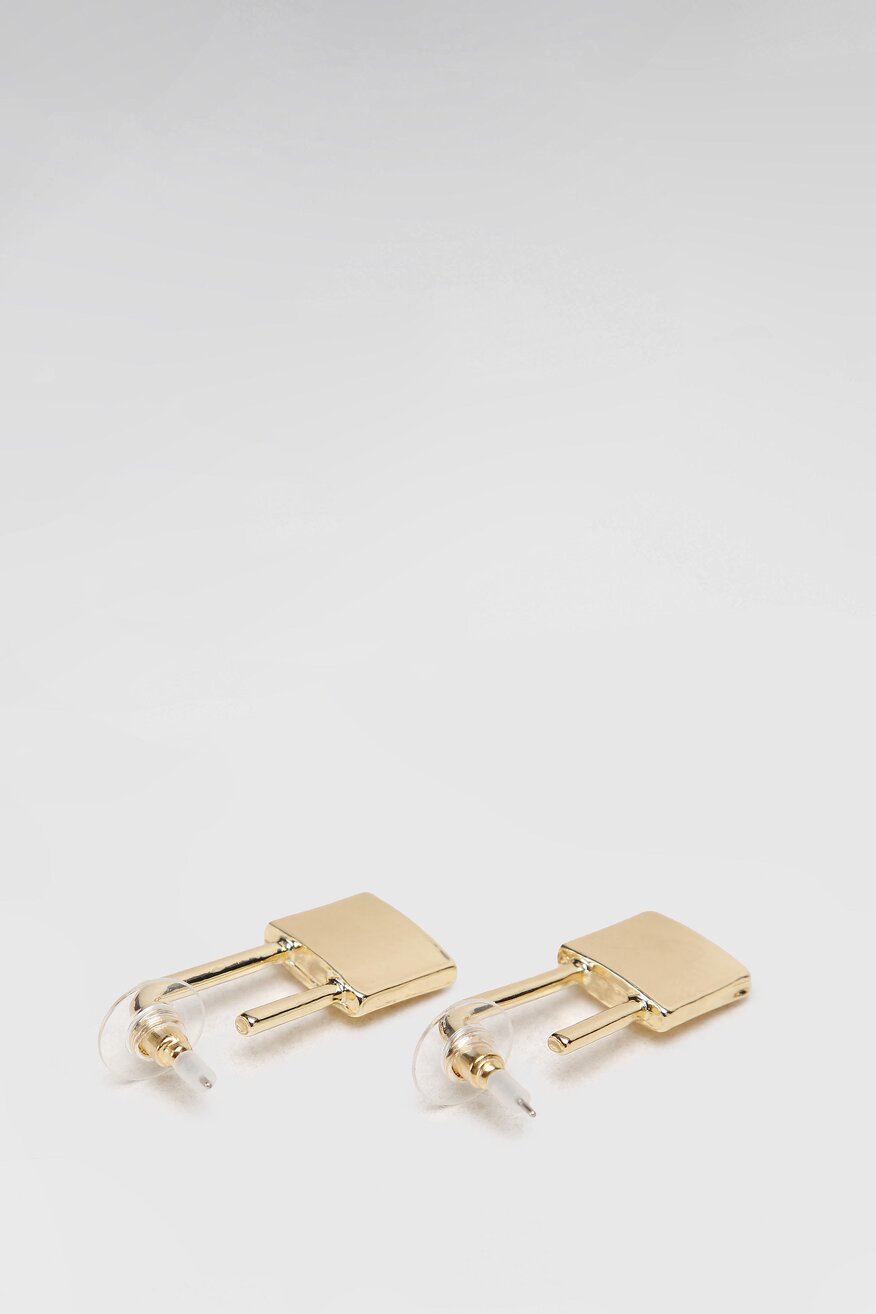 
                ACCCESSORIES - Zestaw 3 par kolczyków metaliczny złote - 5903698820859