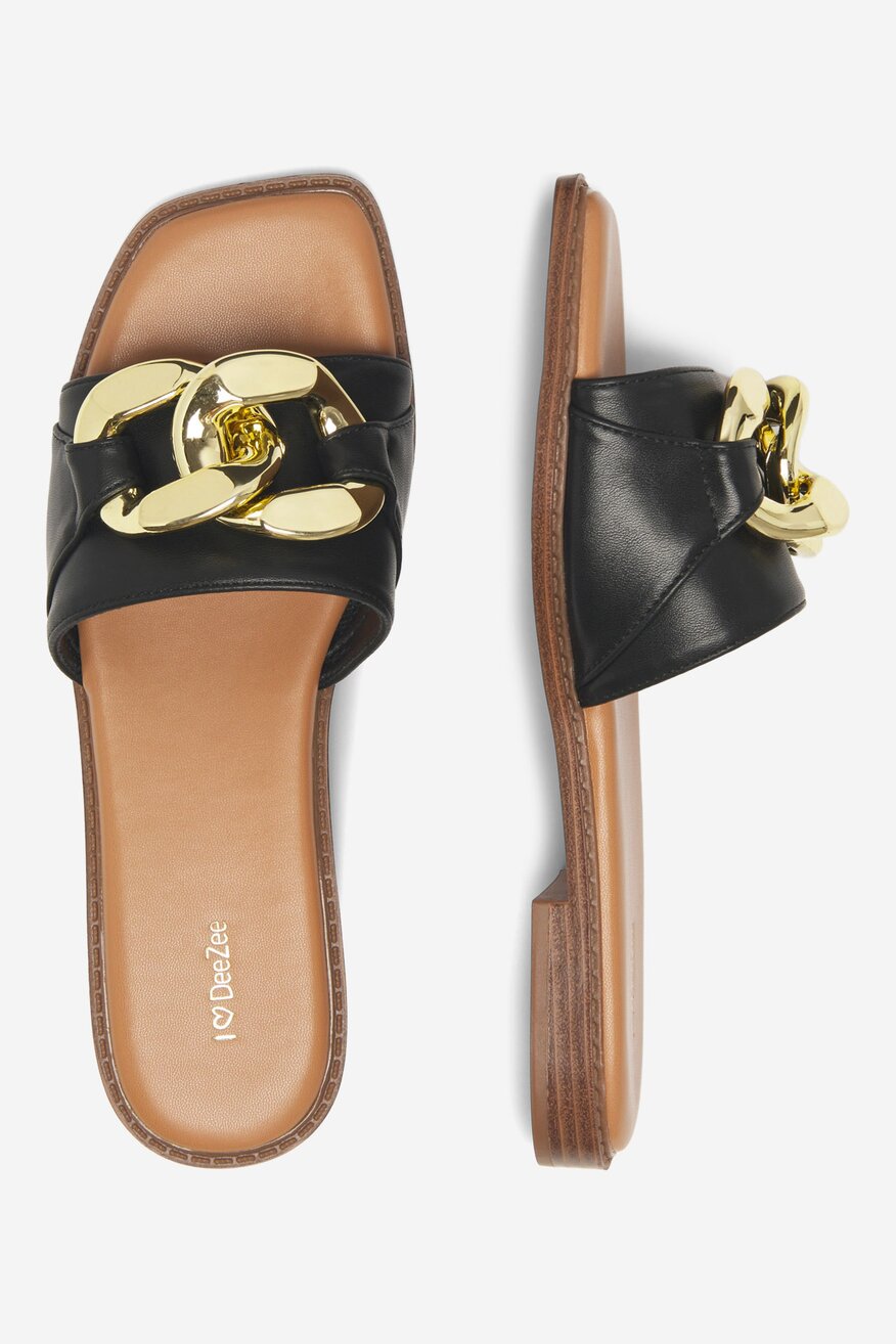 
                Шльопанець DeeZee ЧОРНИЙ - 5905588573128