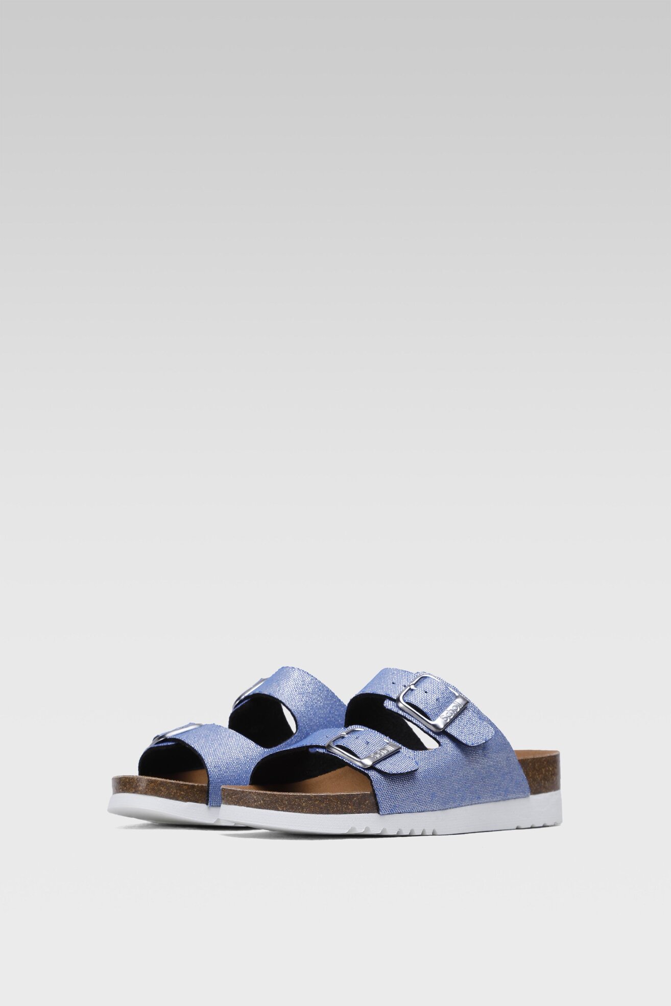 Klapki Scholl F29934 GREENY MULE 2.0 1017 Jeansowy