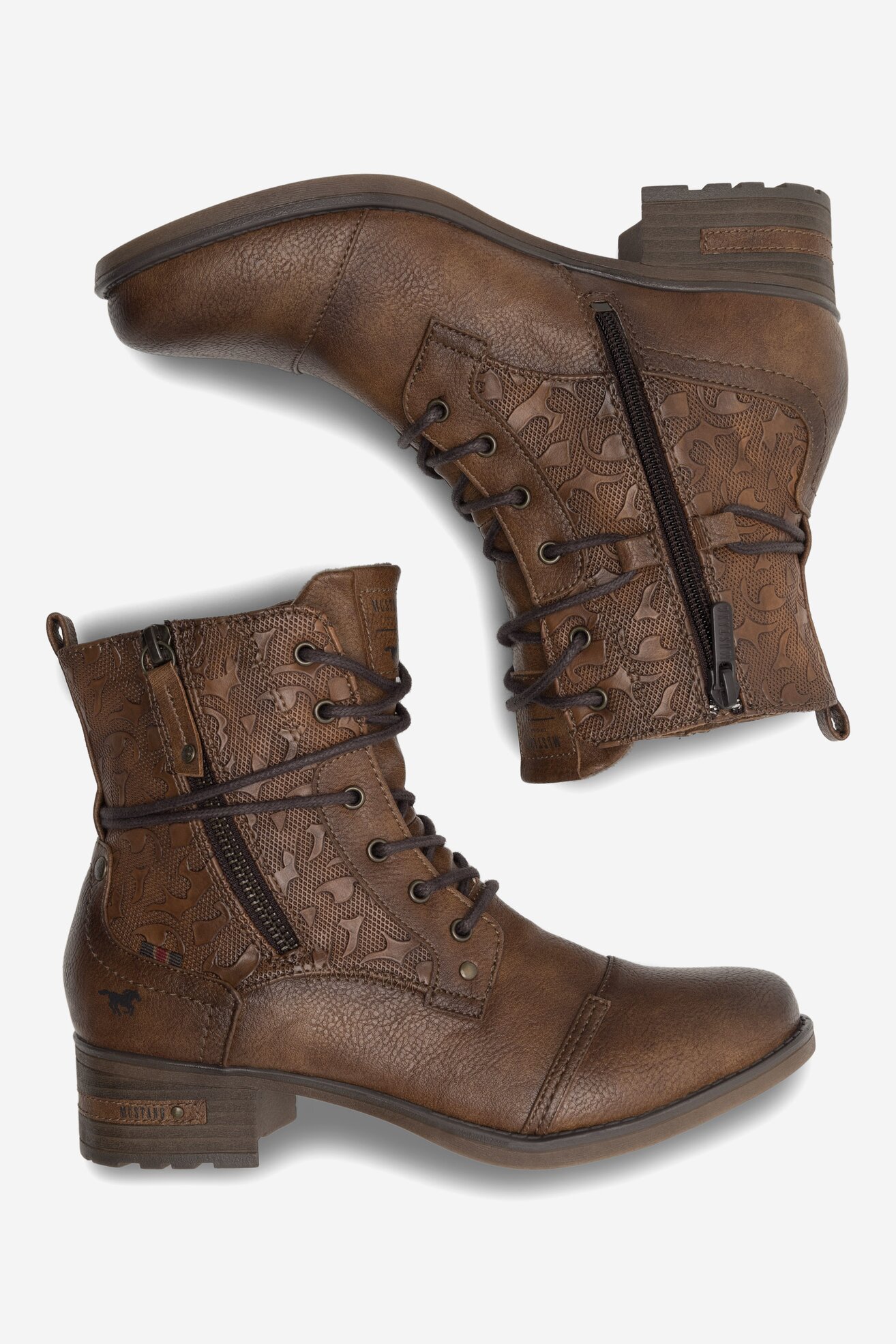 Csizma Mustang 1229-508 BARNA