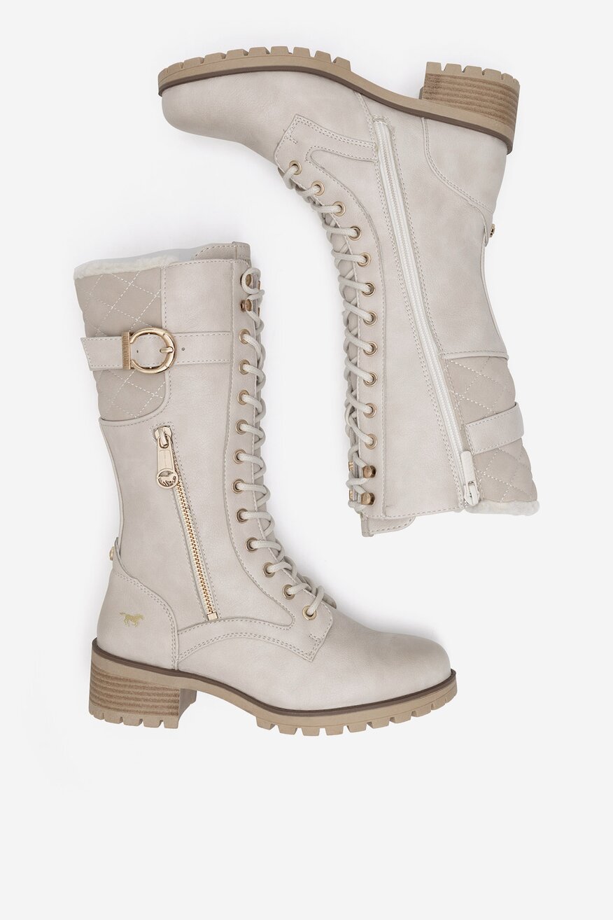 
                Боти Mustang БЯЛ - 5905588863960