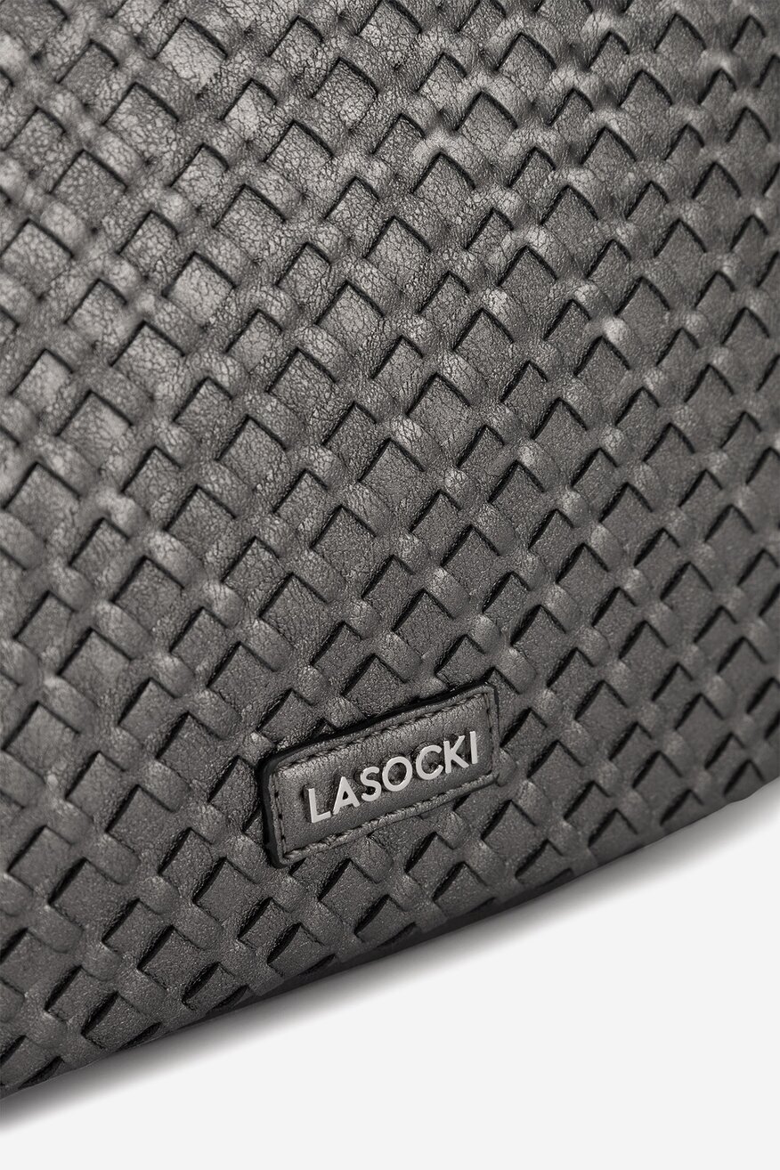 Дамска чанта Lasocki СРЕБРИСТ - 5906751396803