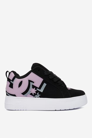 Кросівки спортивні DC Shoes EO-COURT GRAFFIK PLATFORM DC02422003 ЧОРНИЙ