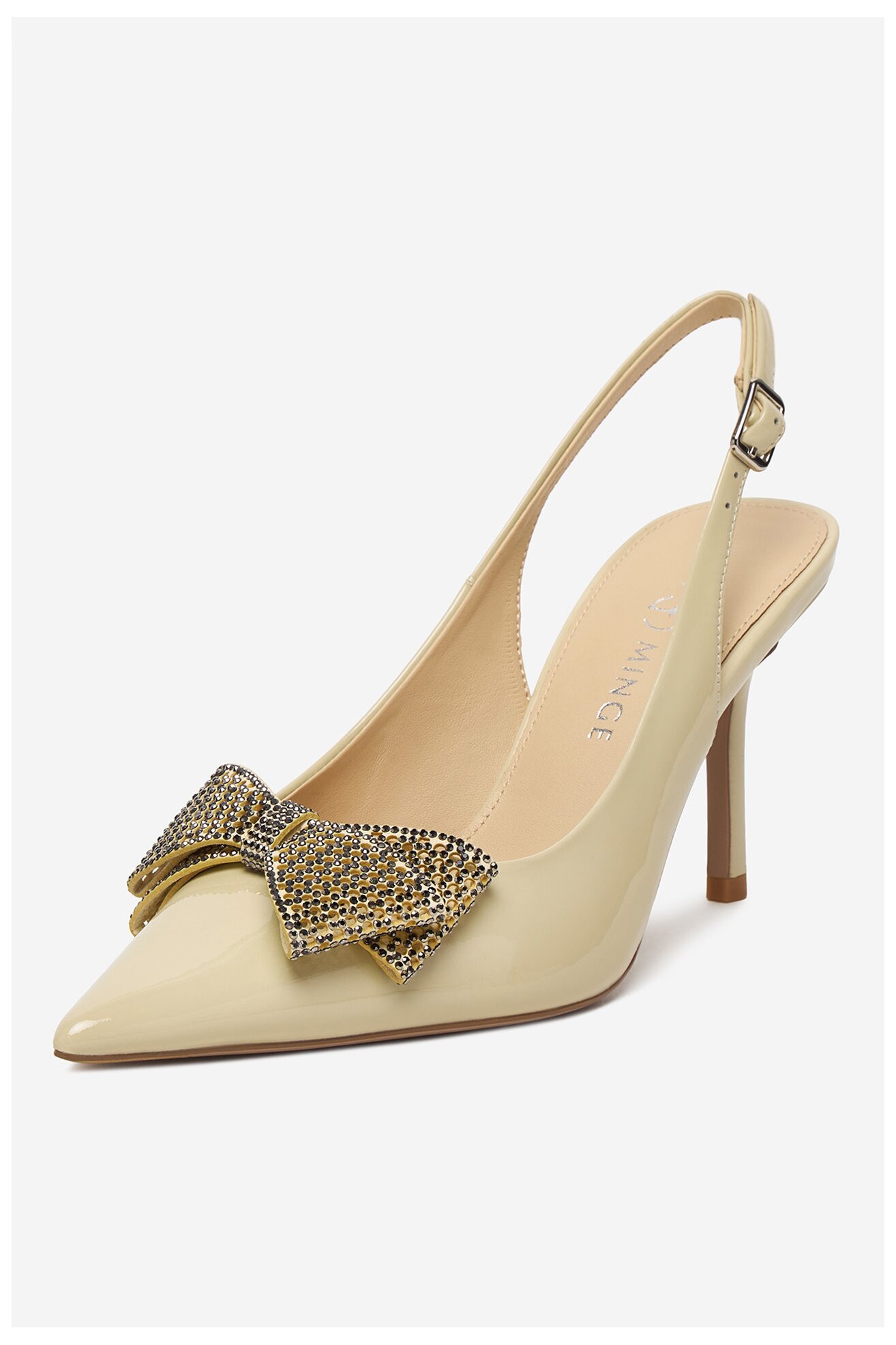 Czółenka EVA MINGE ANEMONE-V1892-56-1 Beżowy