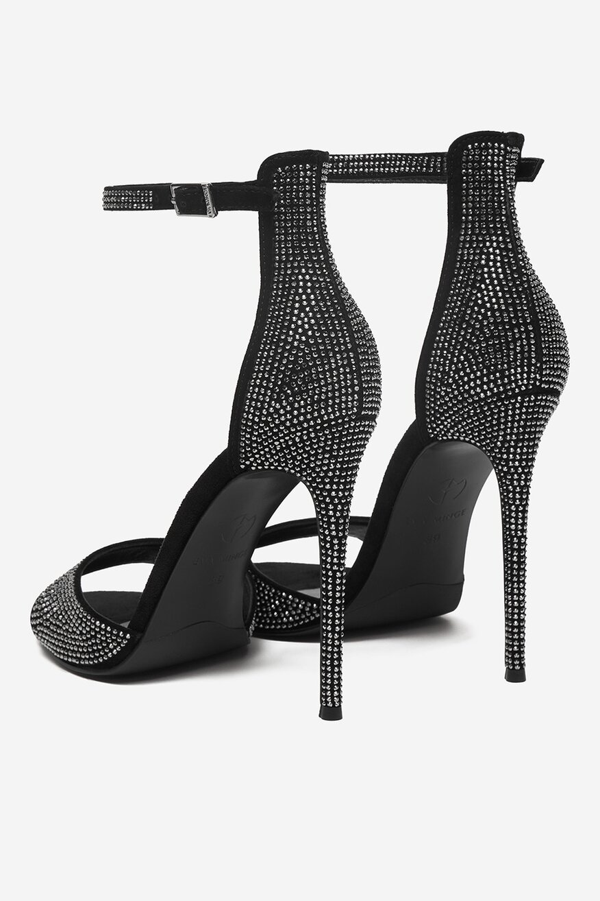 
                EVA MINGE - Sandały skórzane - 5906751805459