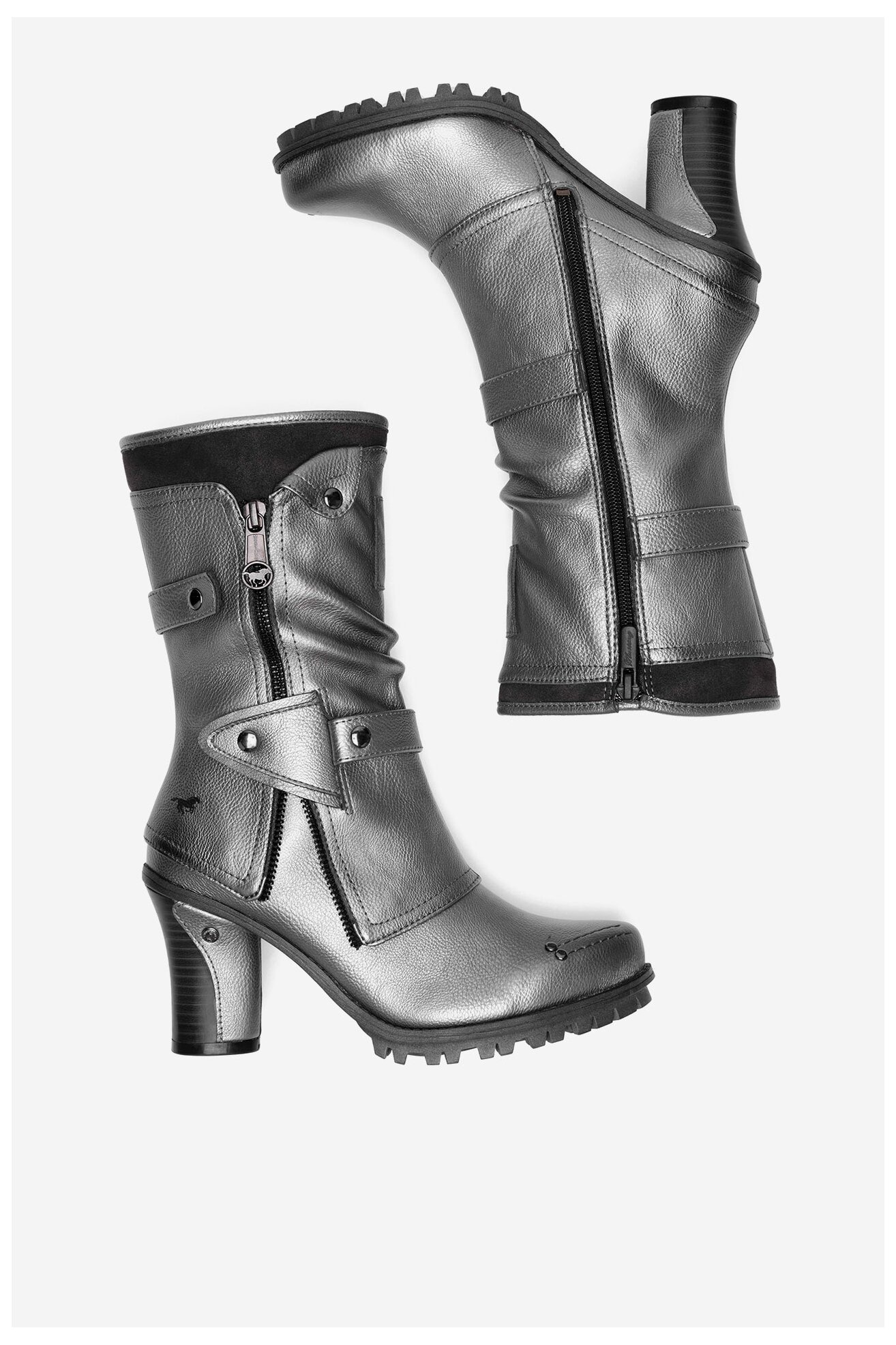 Cizme Mustang 1141-606 ARGINTIU