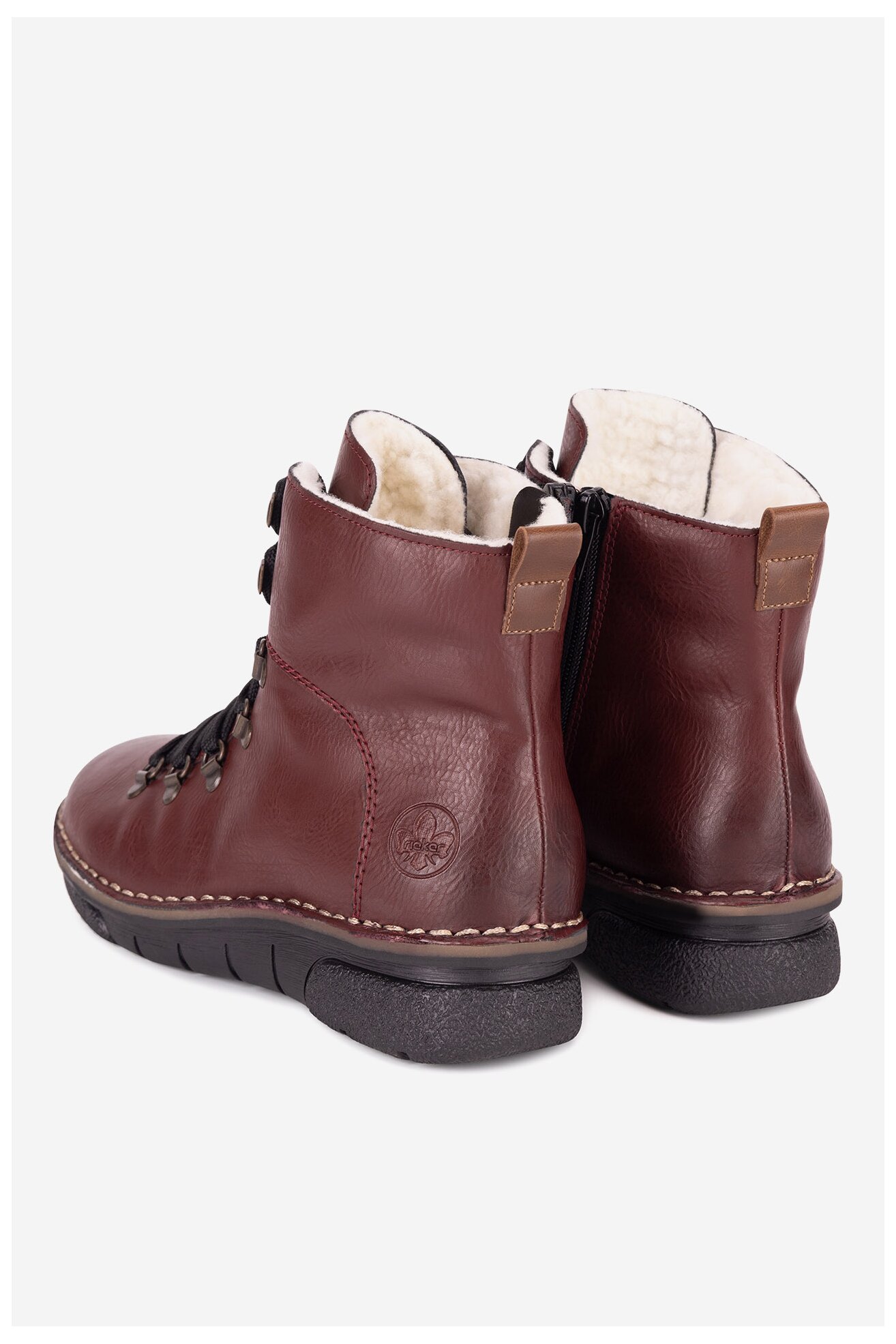 Боти Rieker 73356-35 ЧЕРВЕН