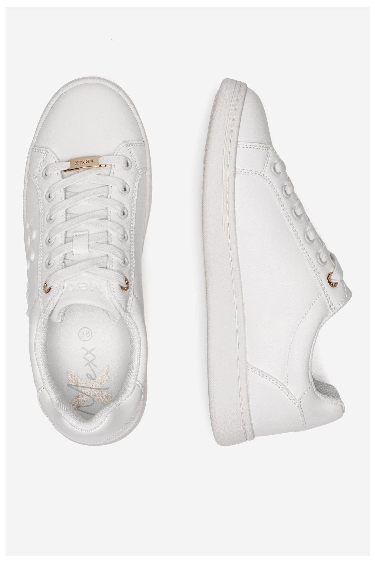 Sneakerși Mexx MIRL1011741W-01 ALB