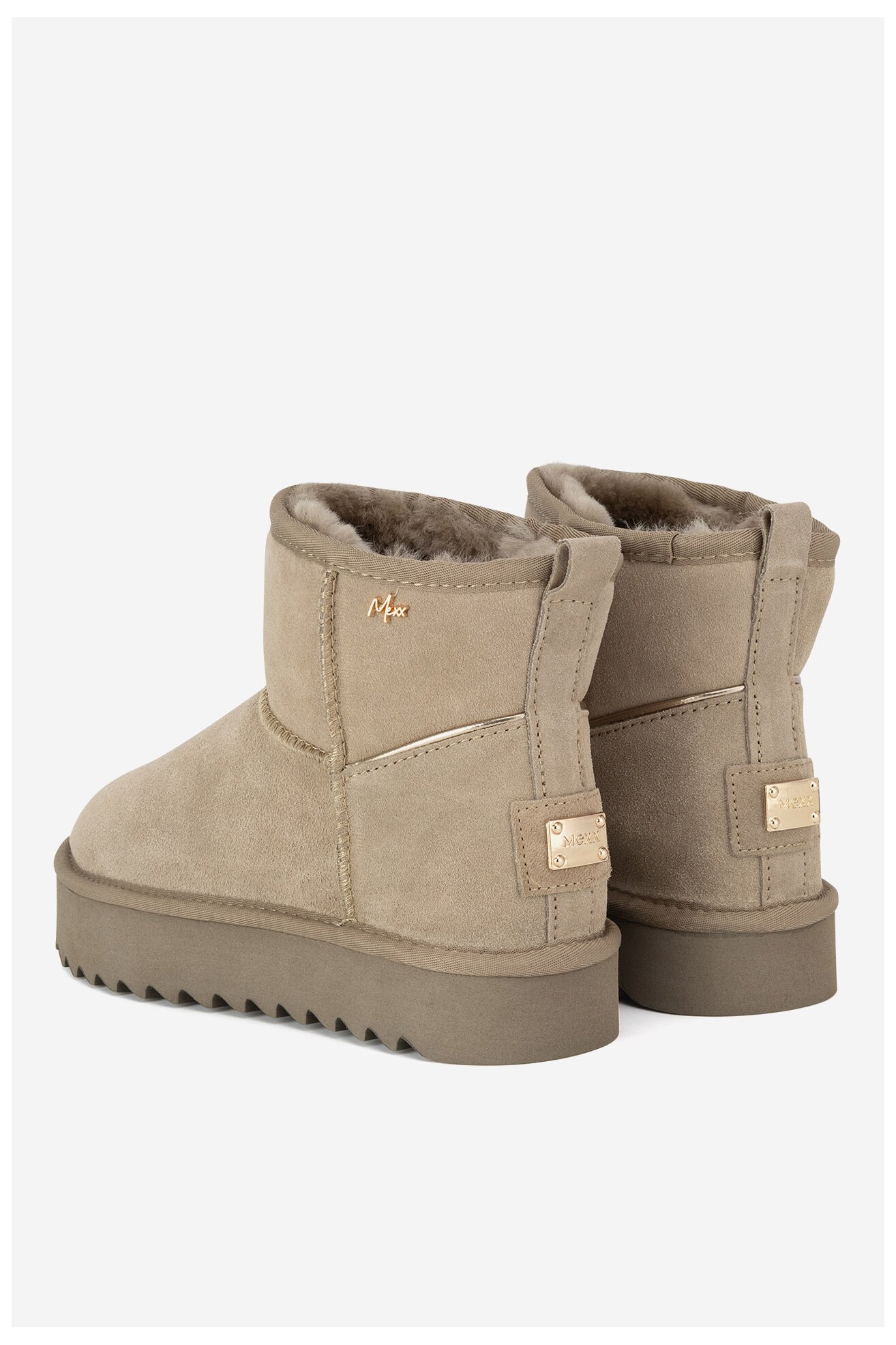 Kotníková obuv Mexx MICH2003943W TMAVĚ BÉŽOVÁ