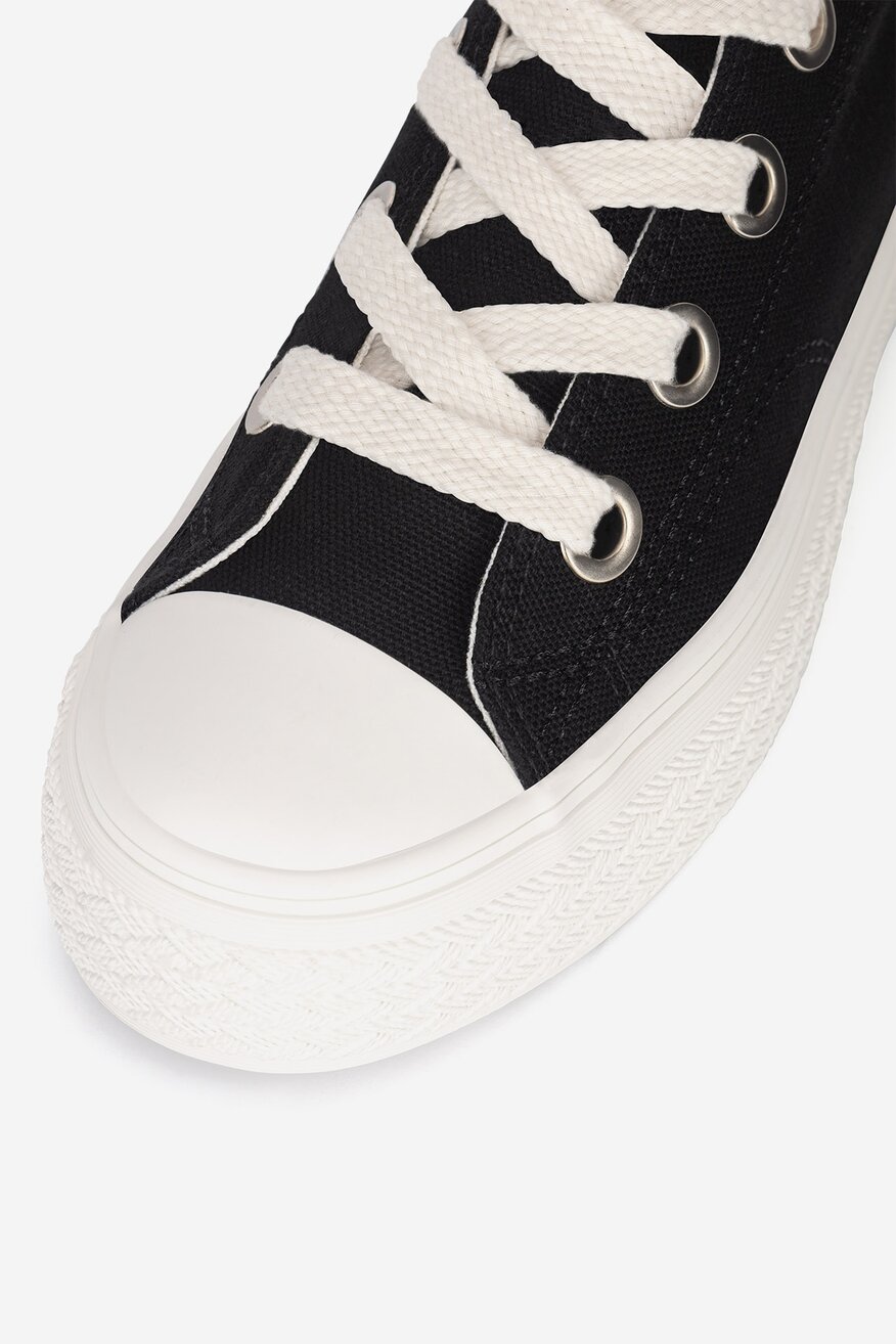 
                Pantofi pânză Jenny Fairy NEGRU - 5905588851639