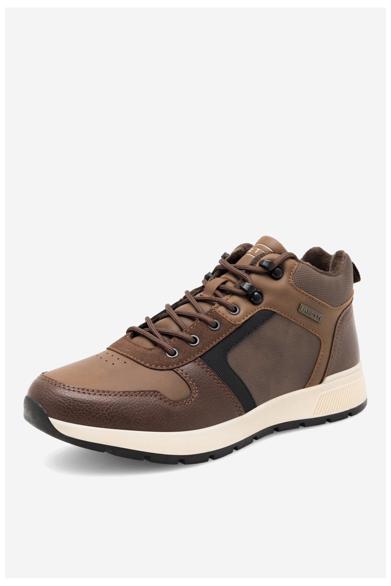 Trzewiki Lanetti MP07-01543-03 Brązowy