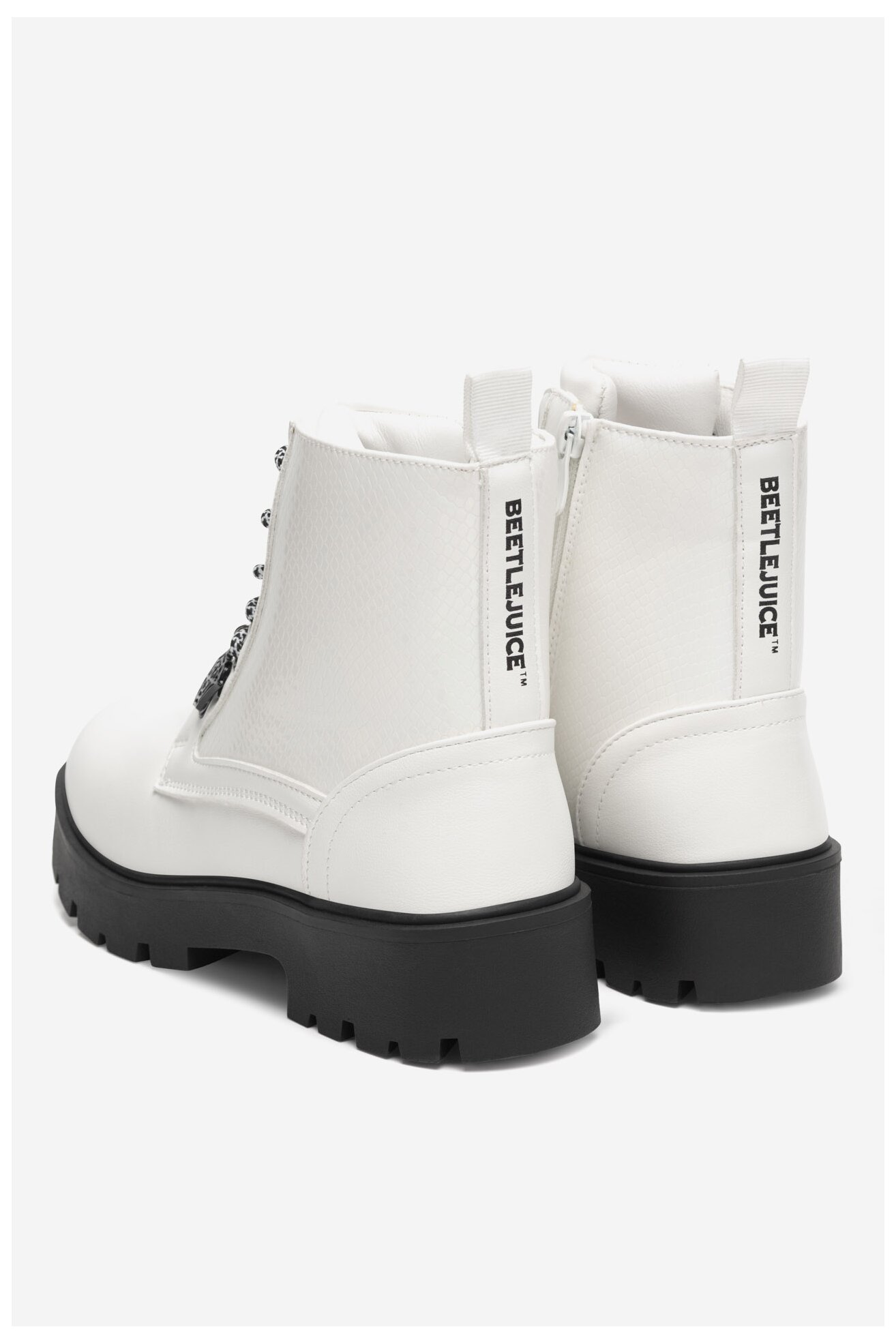 Trzewiki BEETLEJUICE CM-AW24-319WBBJ Biały