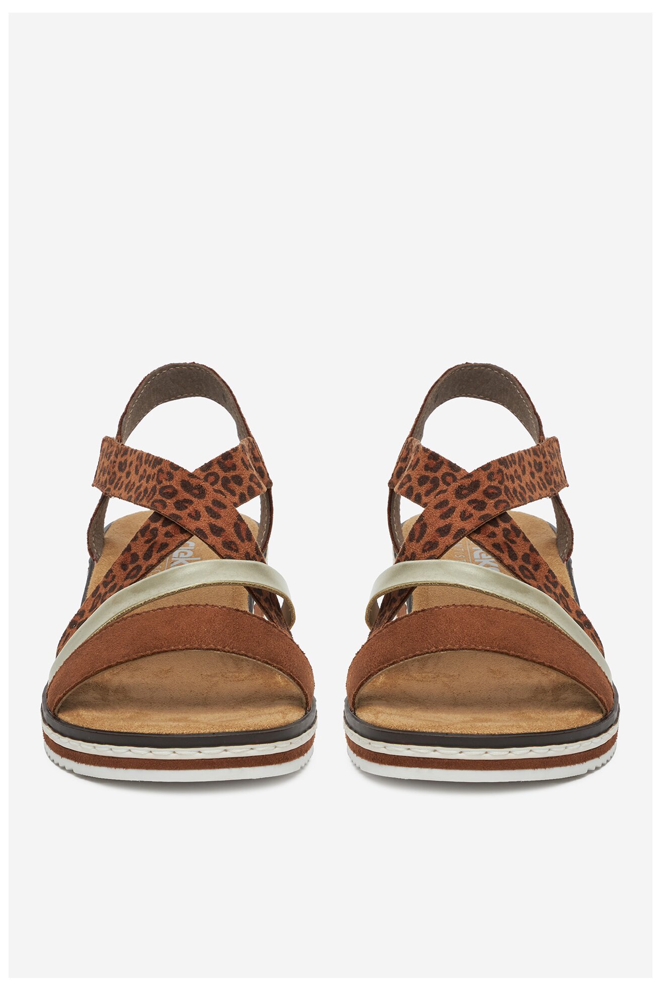 Szandál Rieker V3663-24 BARNA