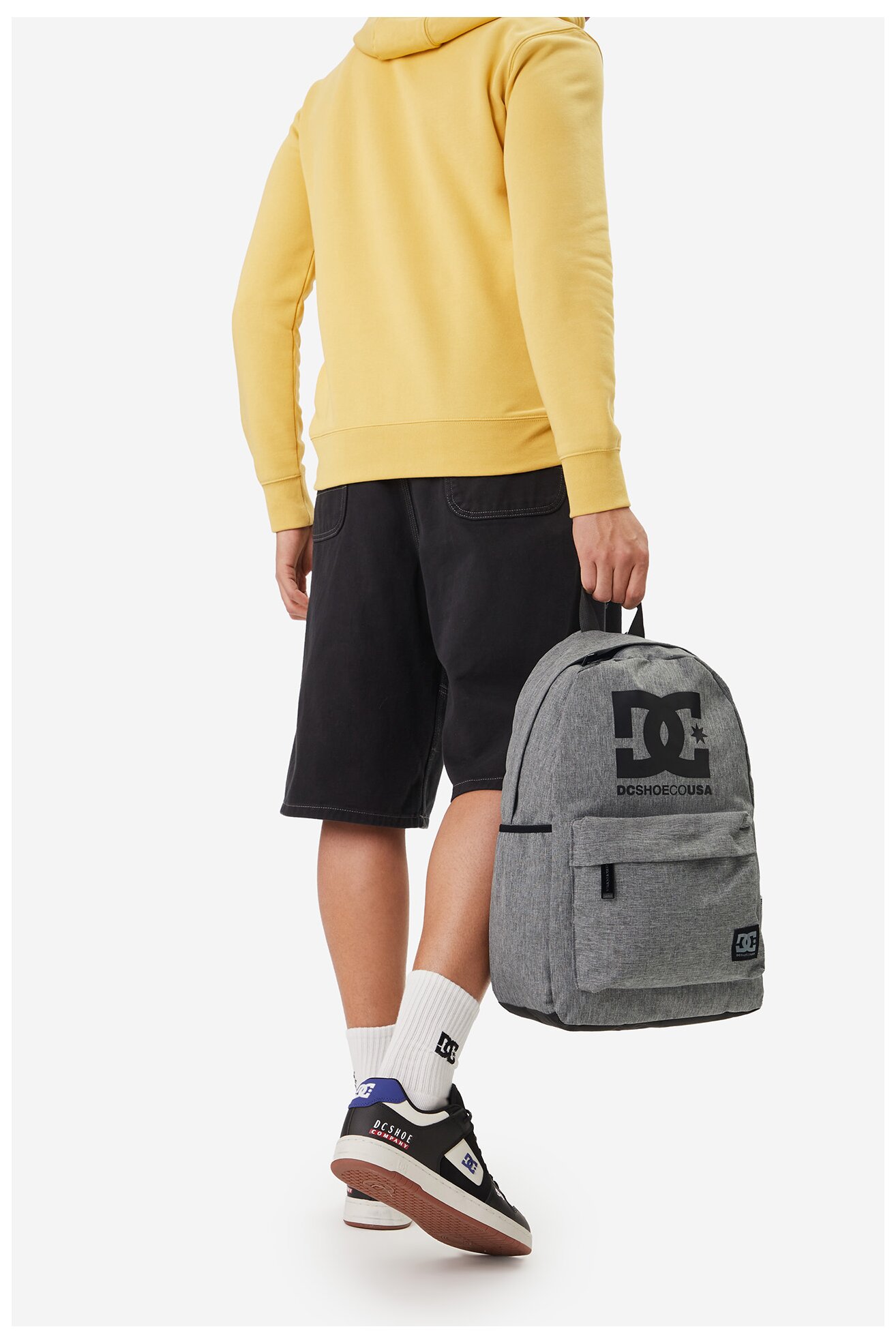 Plecak DC Shoes CWBEO-DCI-ZLI-001-09 Szary