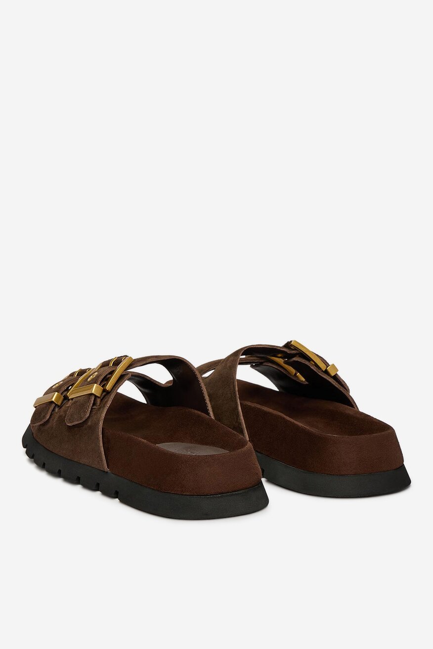 Badura - Klapki skórzane - 5906751990230