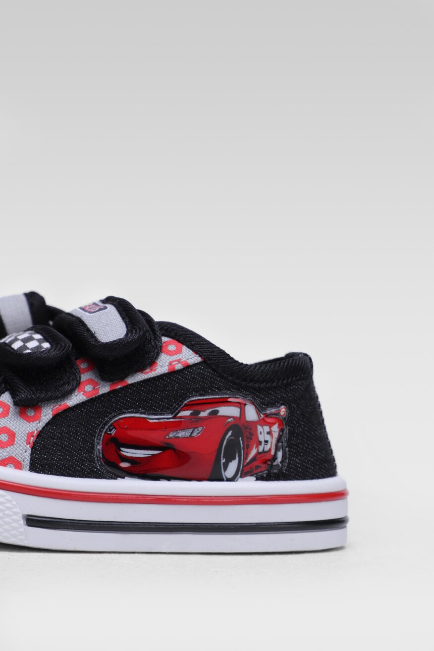 
                Cars - Trampki czarne na rzep - 5903698675565