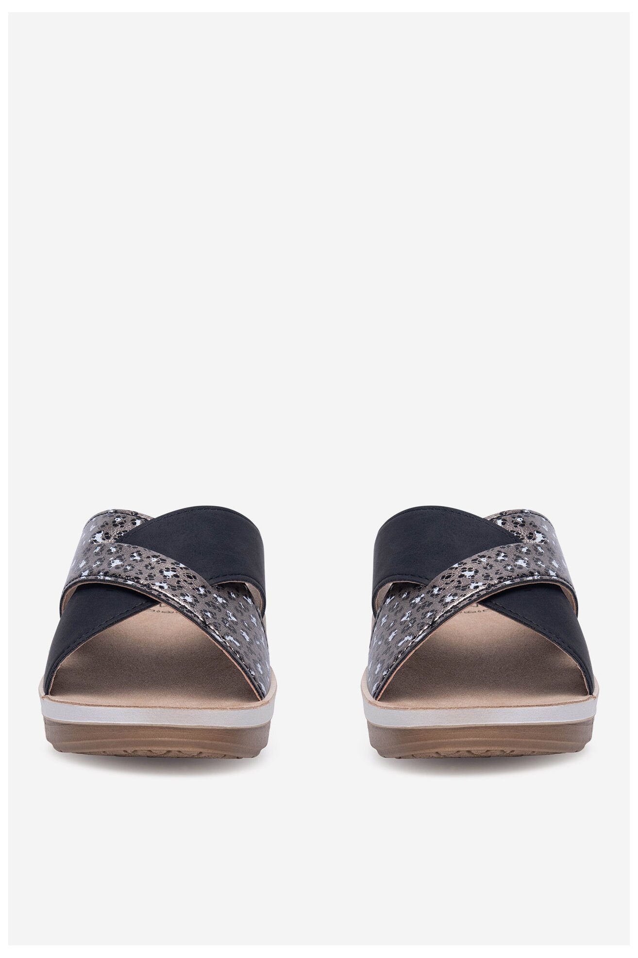 Klapki Inblu FT000013 Czarny