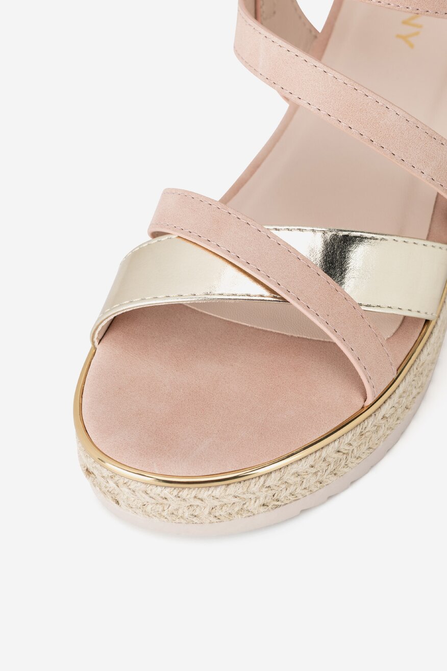 Espadrile Jenny ROZ DESCHIS - 5904862476216