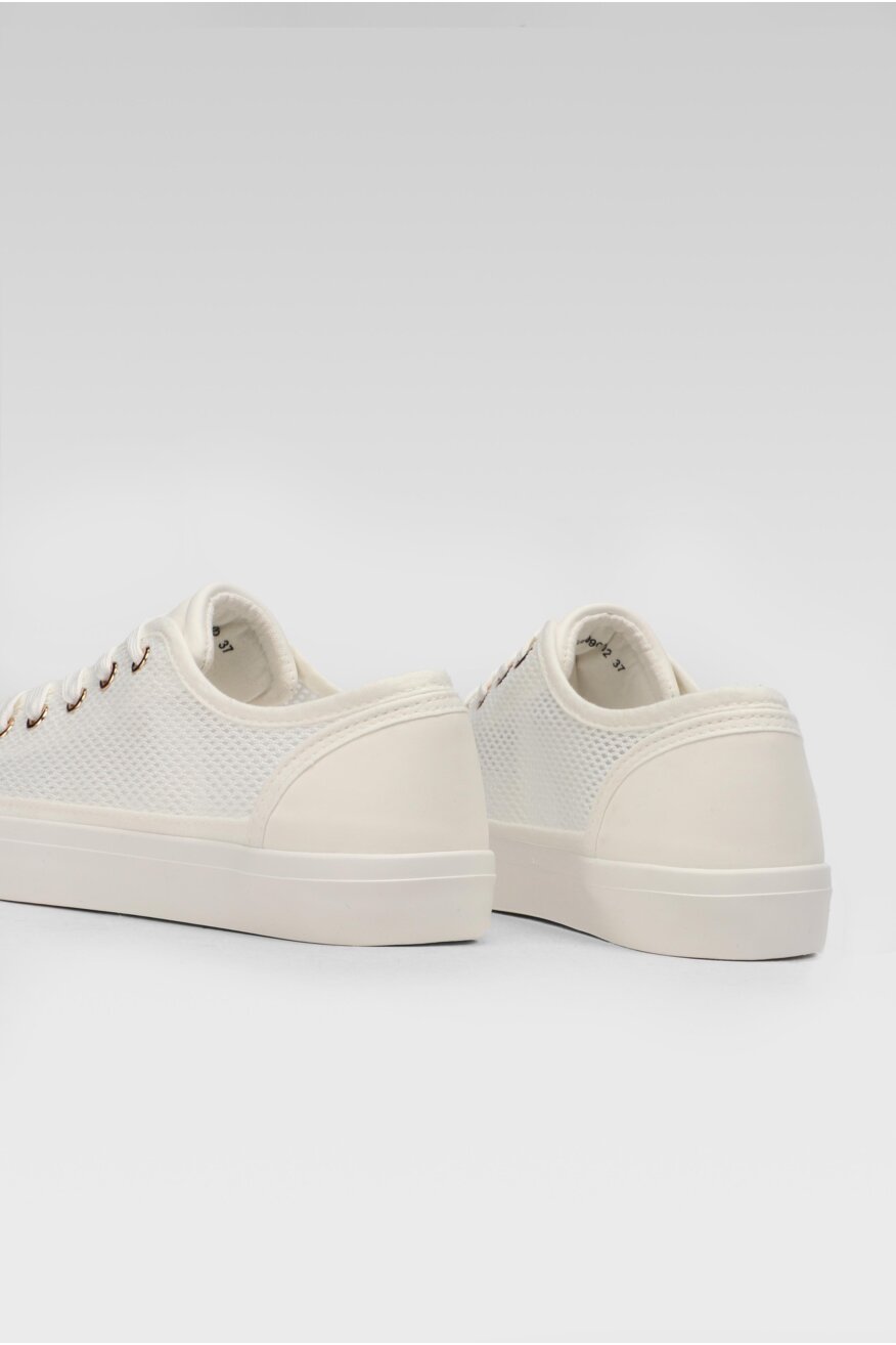 
                Jenny Fairy - Trampki pastelowe białe - 5903698377070