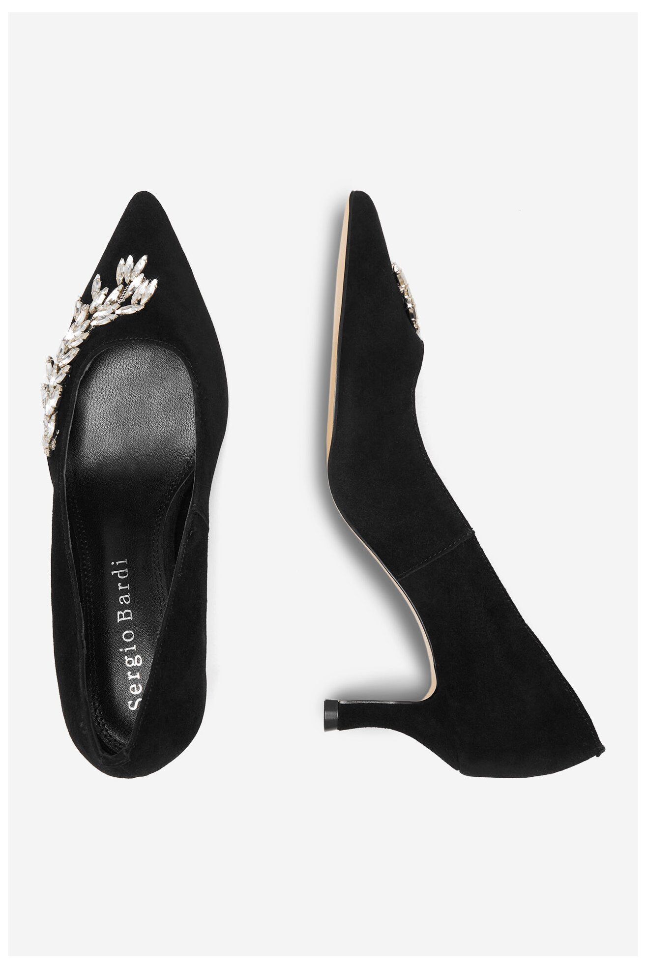 Czółenka Sergio Bardi WFA2532-3Z-SB Czarny