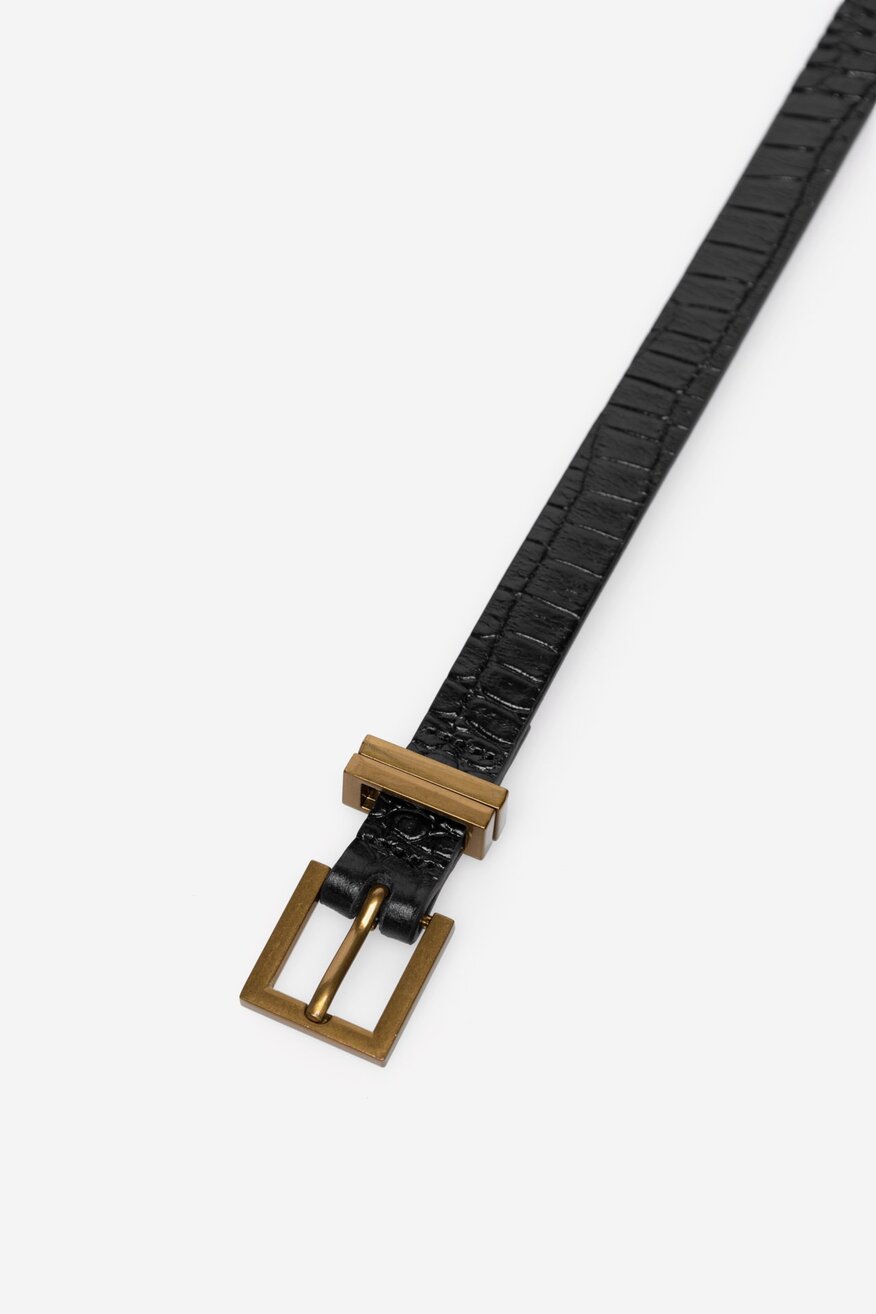 Női öv Gino Rossi FEKETE - 5905588631149