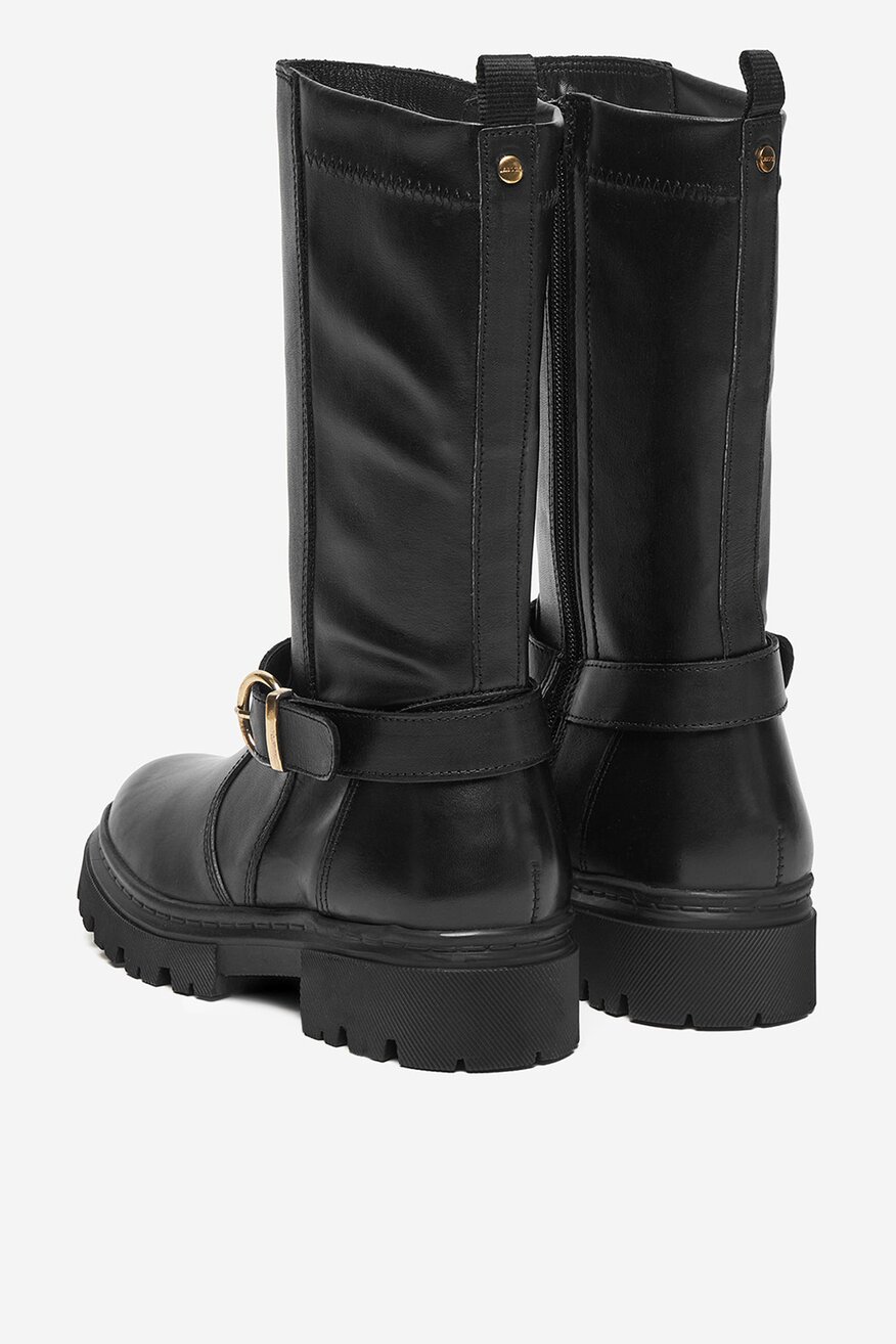 
                Lasocki Young - Kozaki skórzane ocieplane - 5906751213957