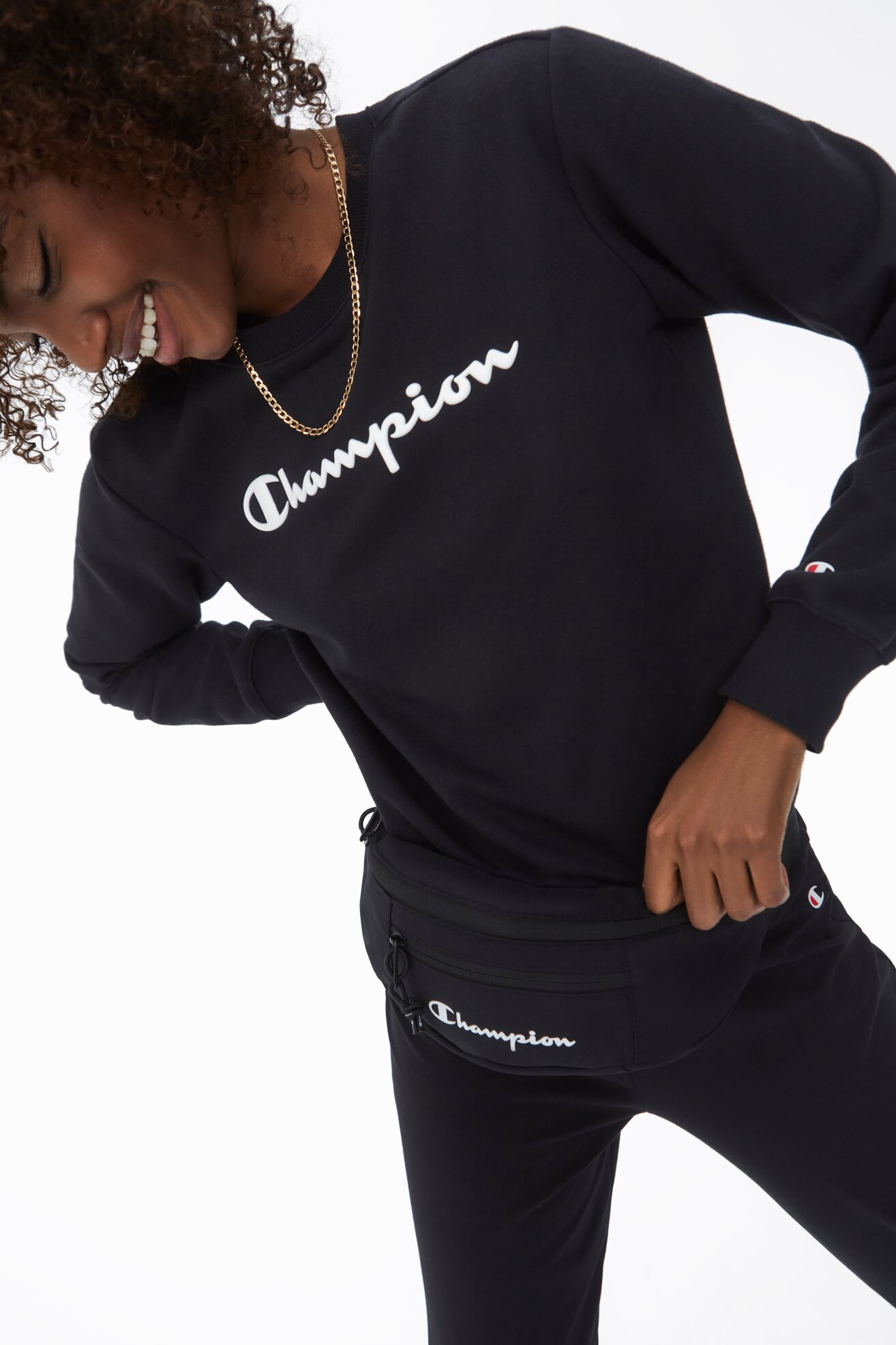 Torebka młodzieżowa Champion 805521-KK001 Czarny