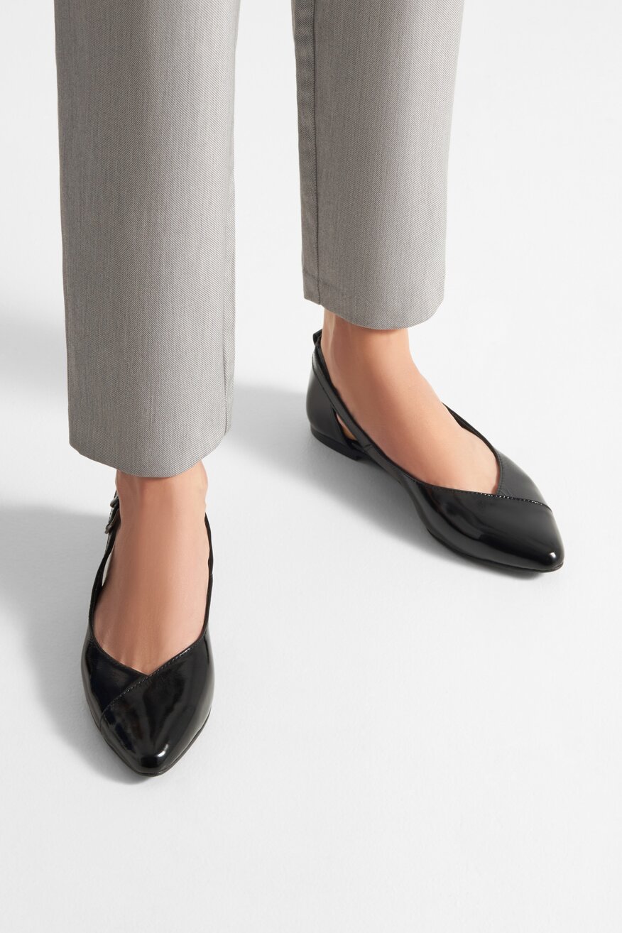 Lasocki - Baleriny skórzane - 5904862755786