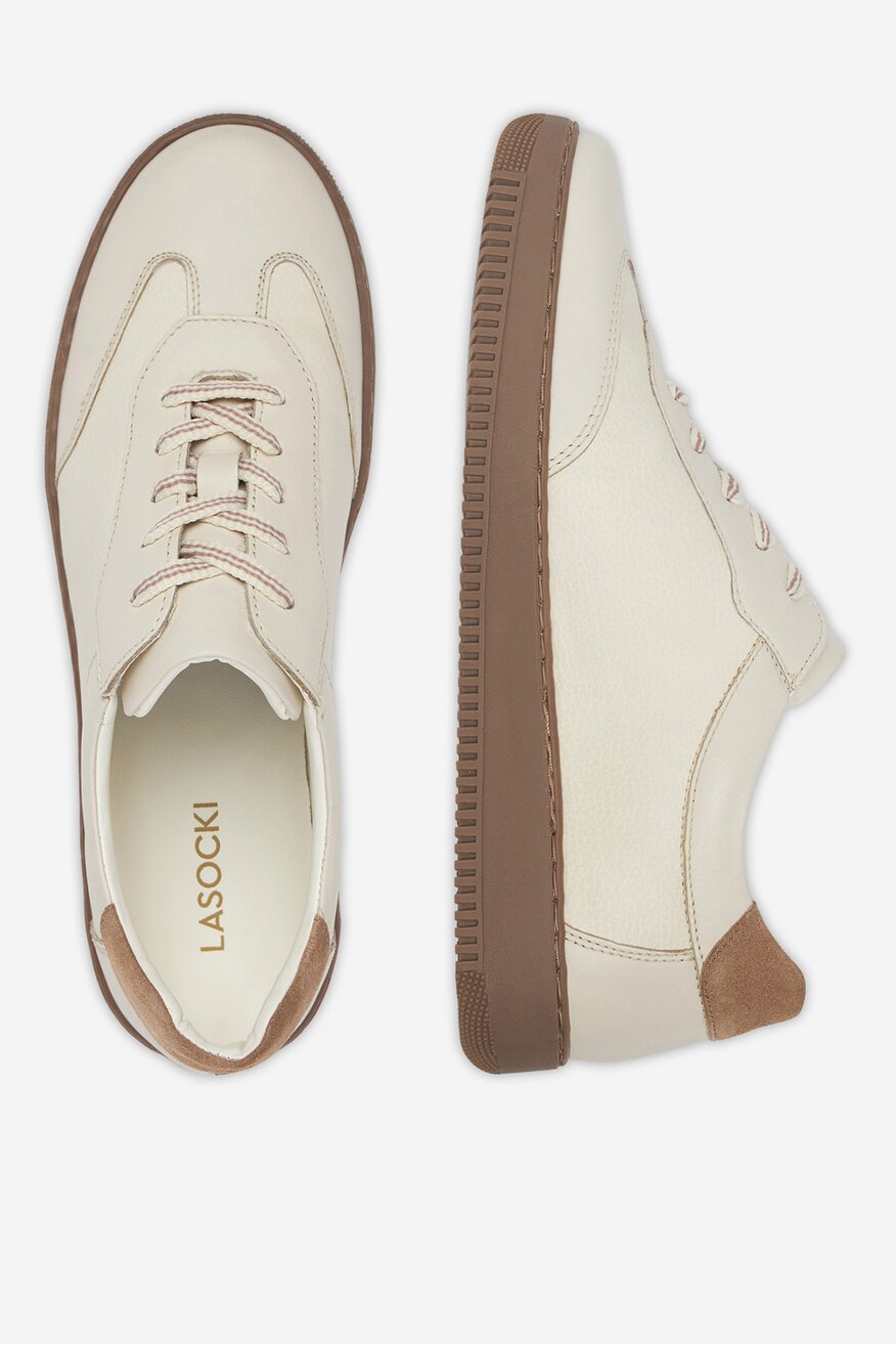 
                Lasocki - Sneakersy skórzane - 5906751554012