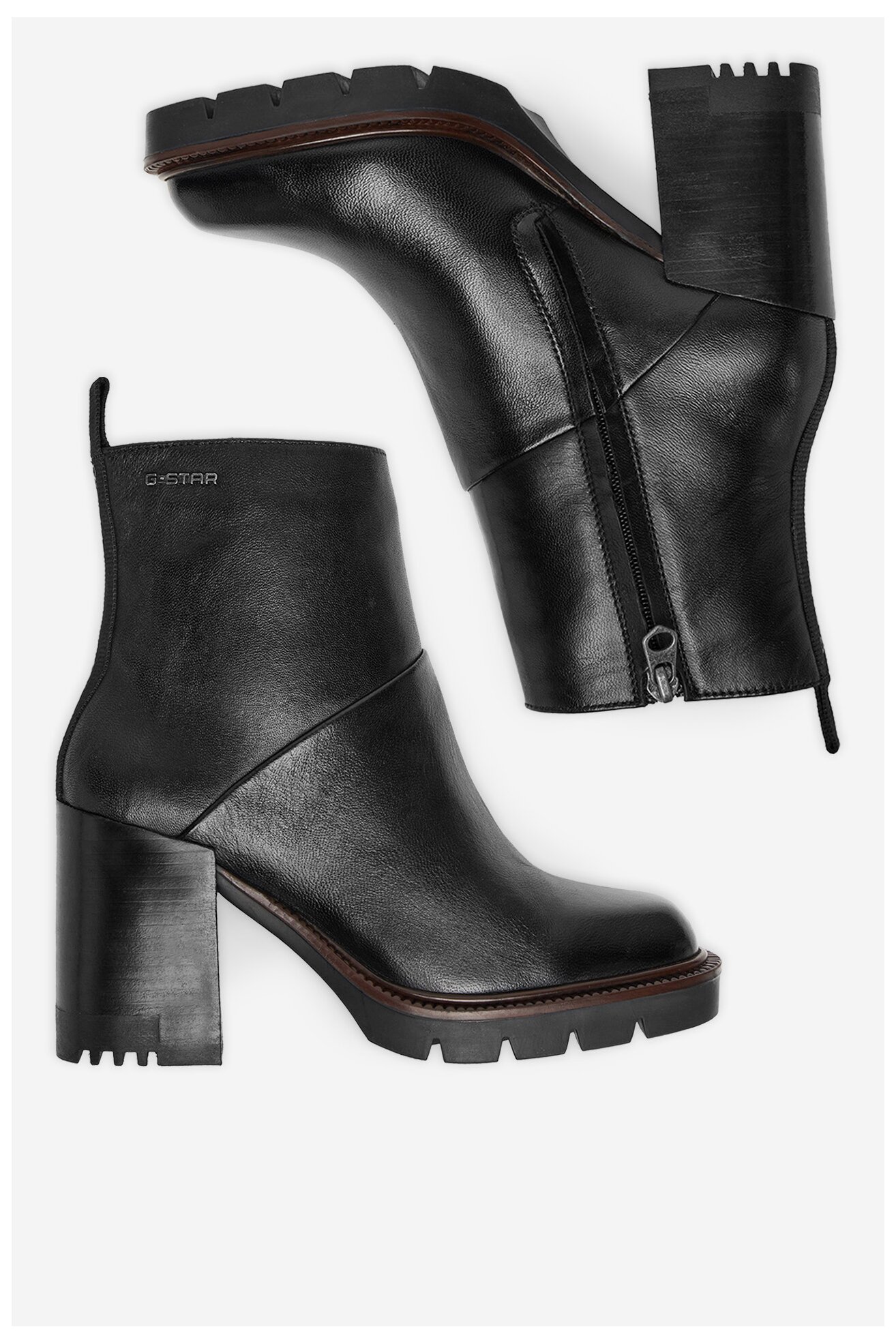 Kratke čizme G-STAR RAW CEO-WI34-CLEVELAND-01 CRNA