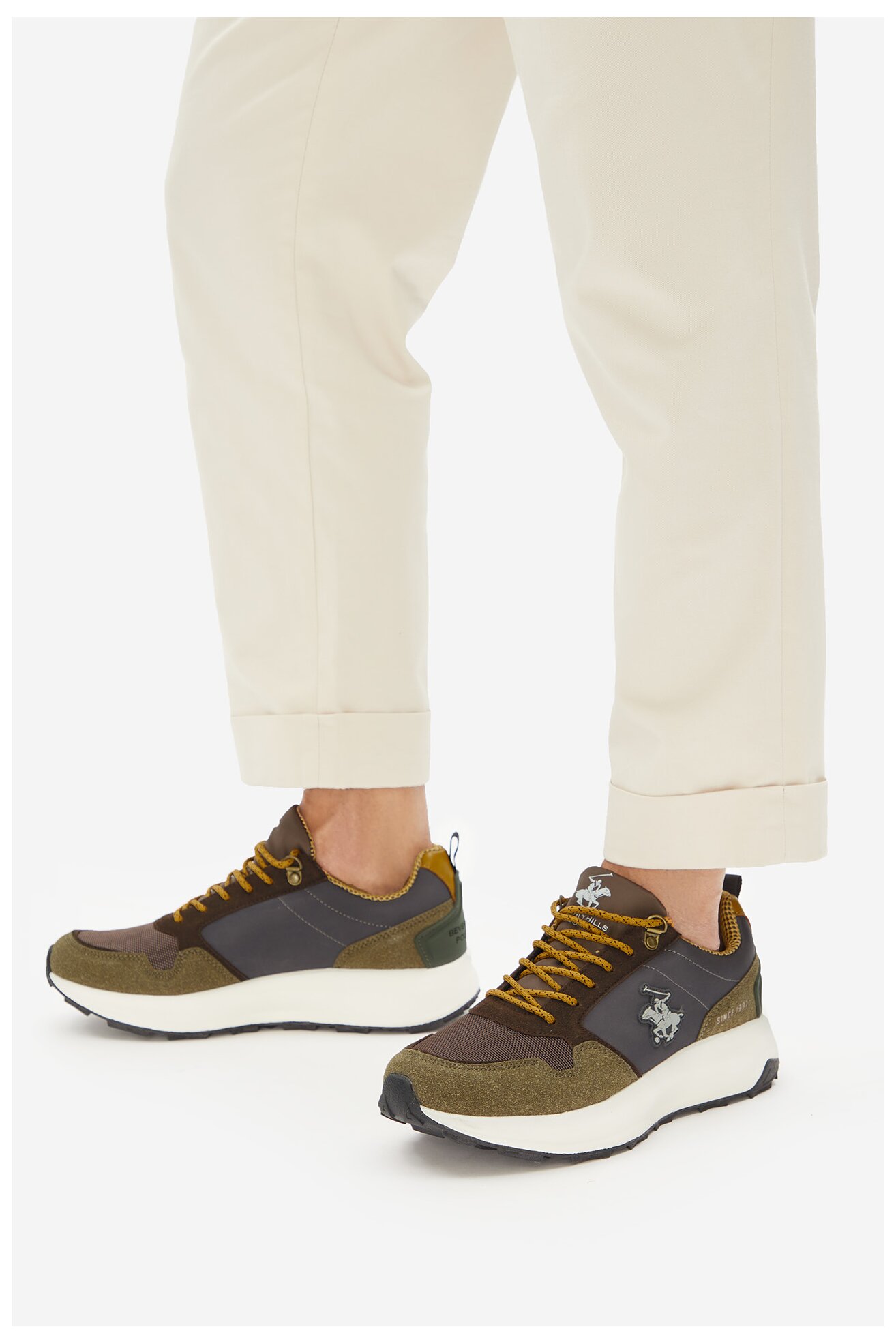 Сникърси Beverly Hills Polo Club CEO-V5-DARIO КАКИ