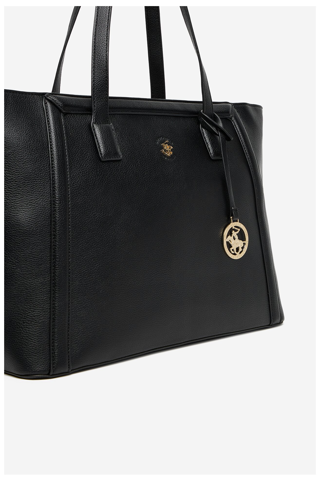 Geantă de mână Beverly Hills Polo Club C-BHPC-L-007-08 NEGRU