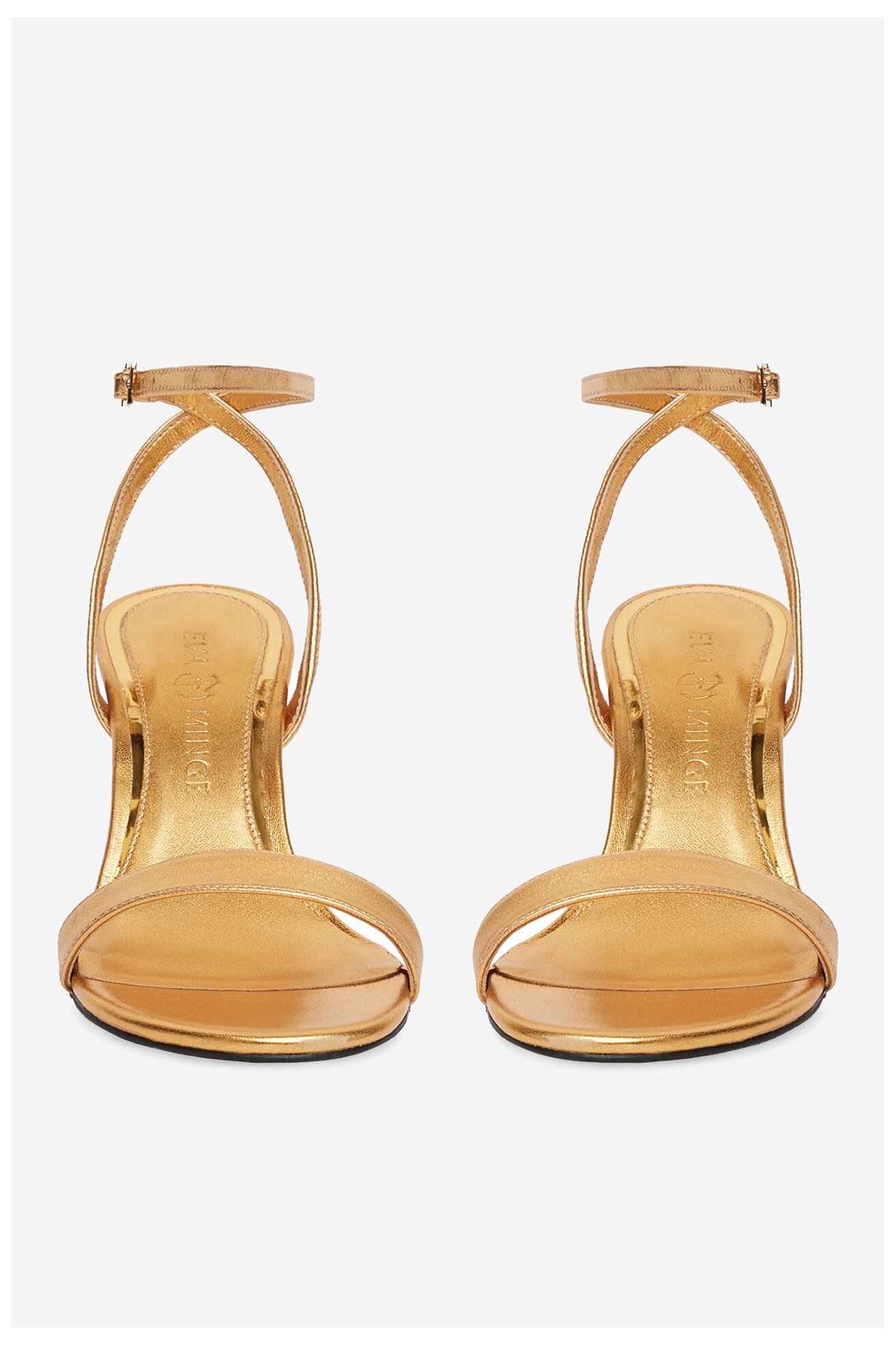 Сандалі EVA MINGE AGERATUM-LT133-6 ЗОЛОТИЙ