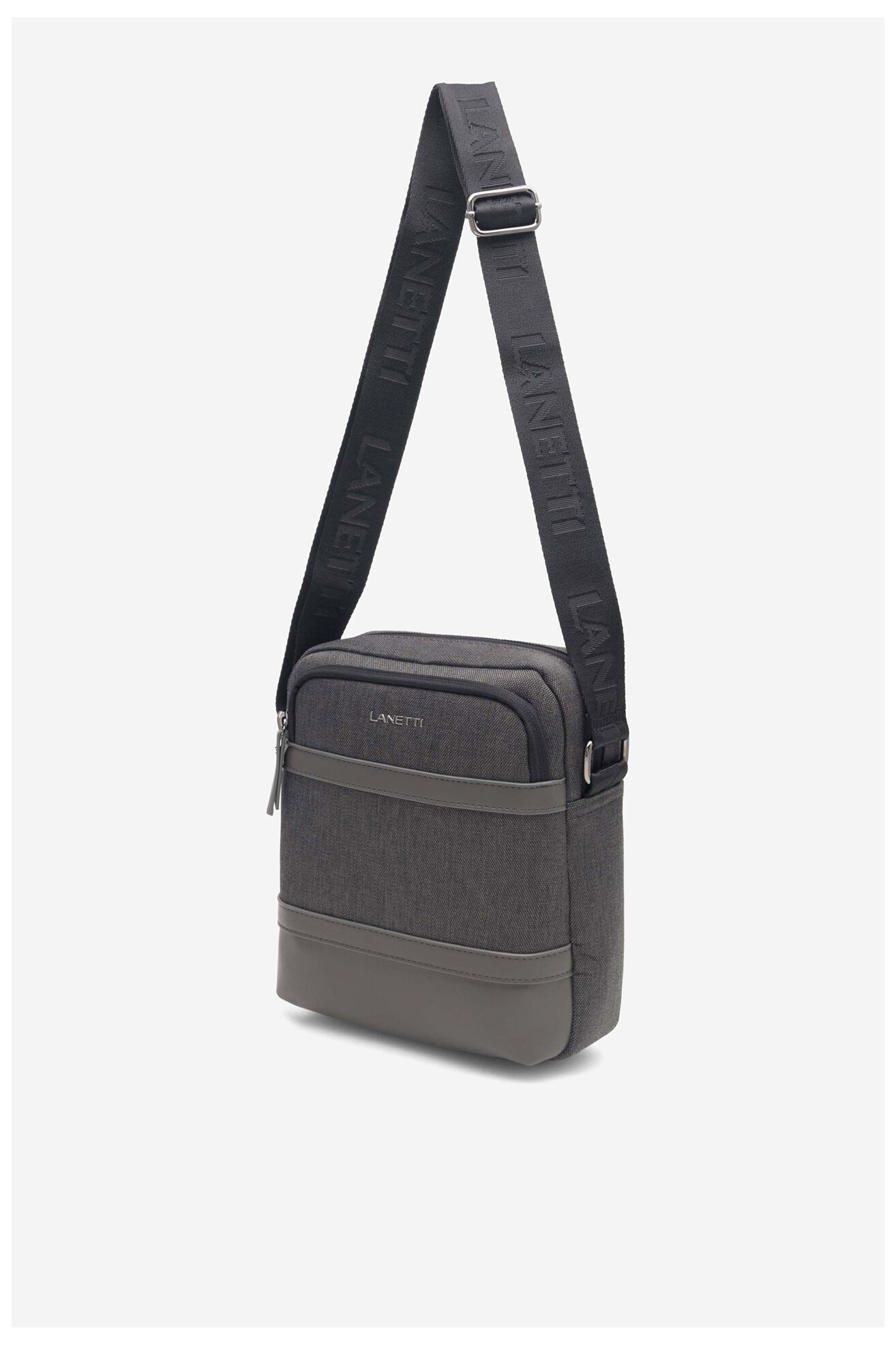 Torba męska Lanetti LAN-KL-018-04R Czarny