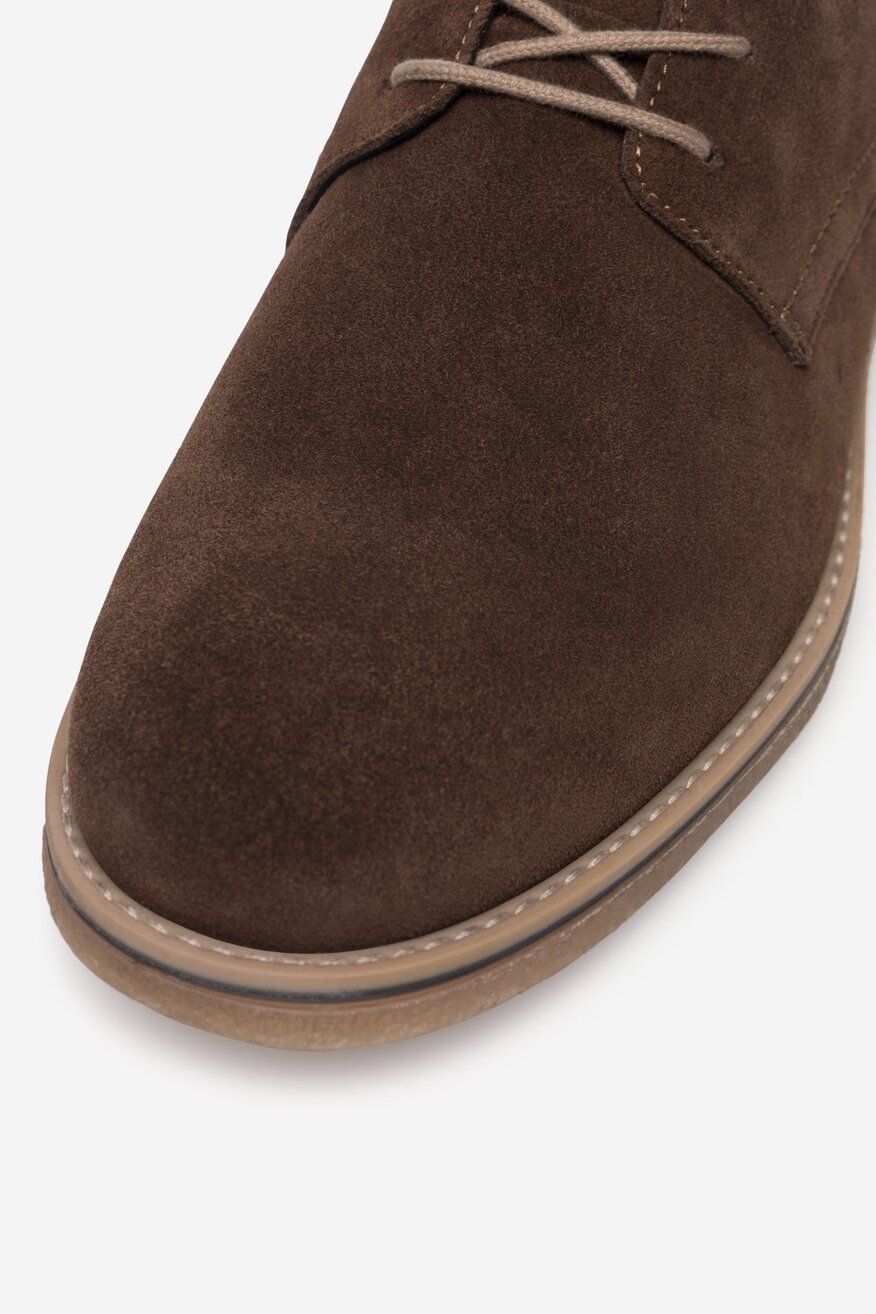 
                Sergio Bardi - Półbuty zamszowe - 5905588655824