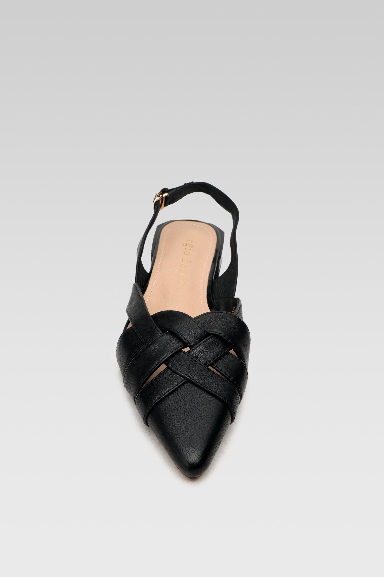 Baleriny Sergio Bardi WFA1864-1Z Czarny