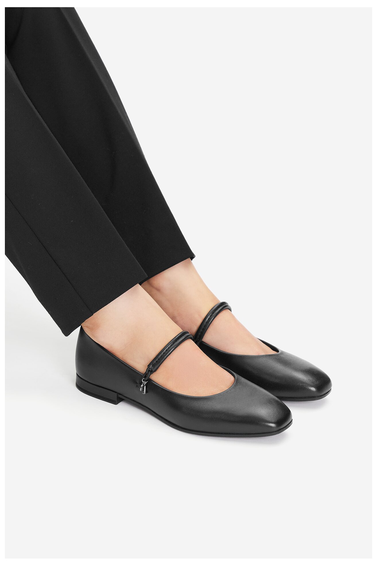 Baleríny Lasocki CEO-RST-ROMI-64 ČERNÁ