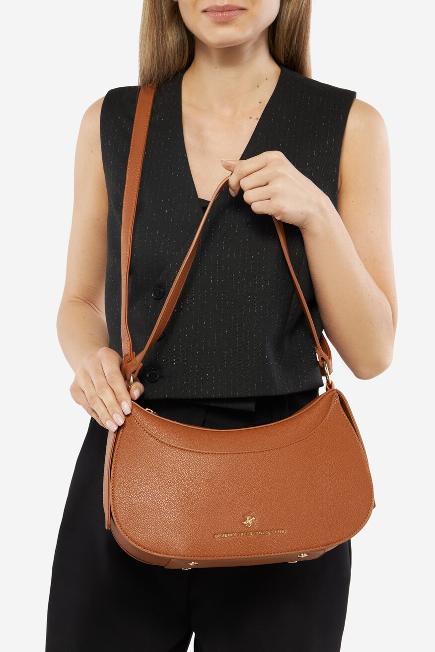 Kézitáska Beverly Hills Polo Club CAMEL - 5903419783883