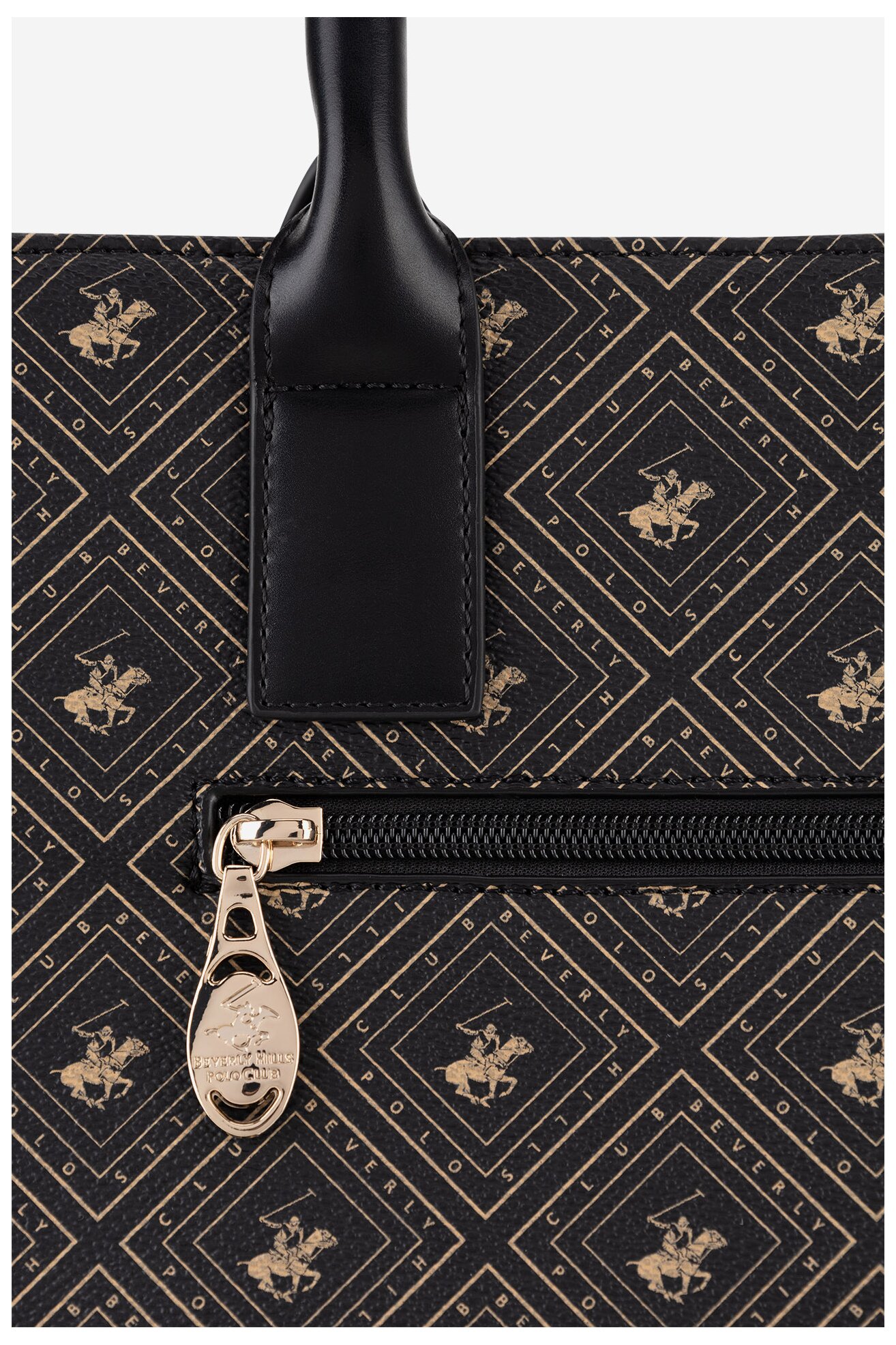 Torebka Beverly Hills Polo Club BHPC-S-004-07 Czarny