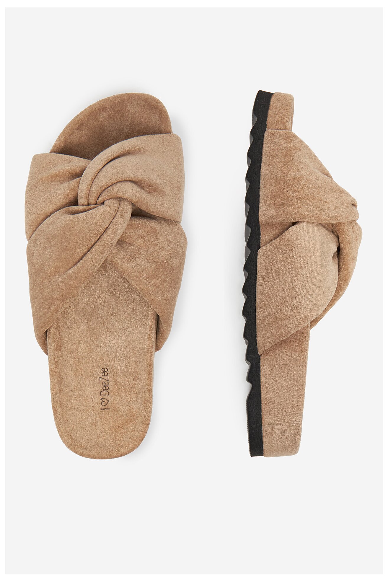 Klapki DeeZee CT1113-6 Beżowy