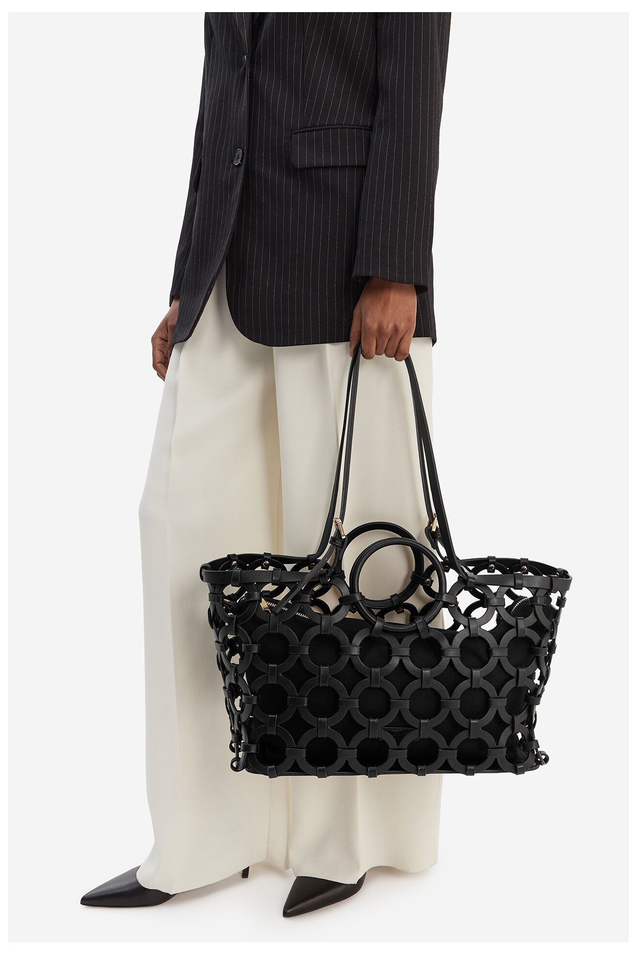 Сумка З Ремінцем Gino Rossi EO-LDA3407B ЧОРНИЙ