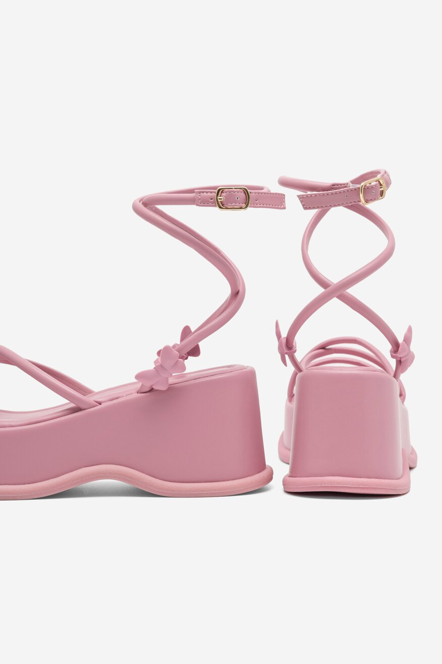 Jenny Fairy - Sandały różowe - 5904862835877